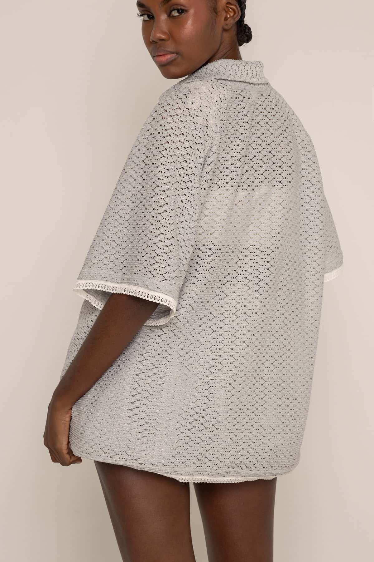 CRYSTAL PIEDRA POLO SHIRT - miniatura 5
