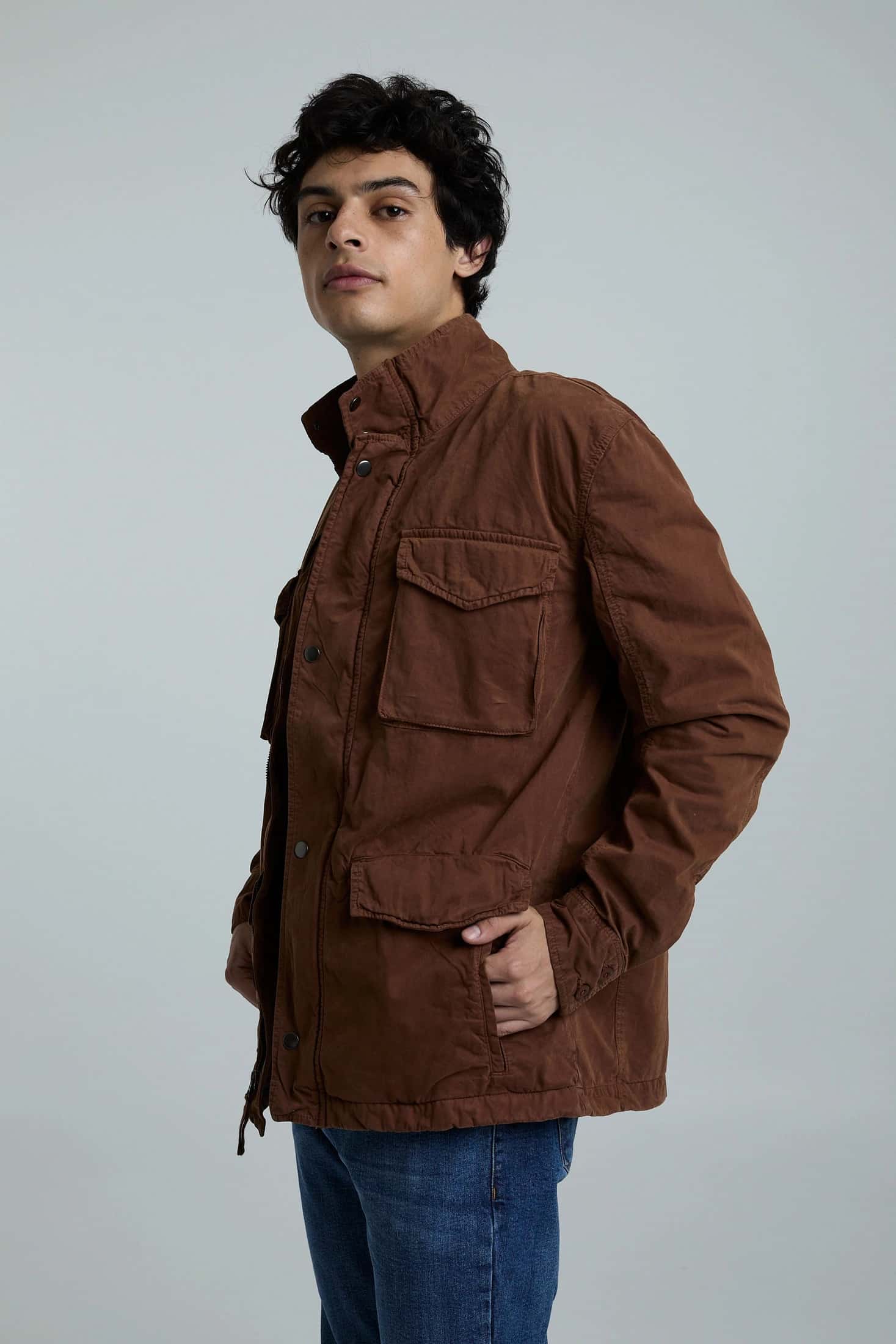 Chaqueta Cargo Café - miniatura 3