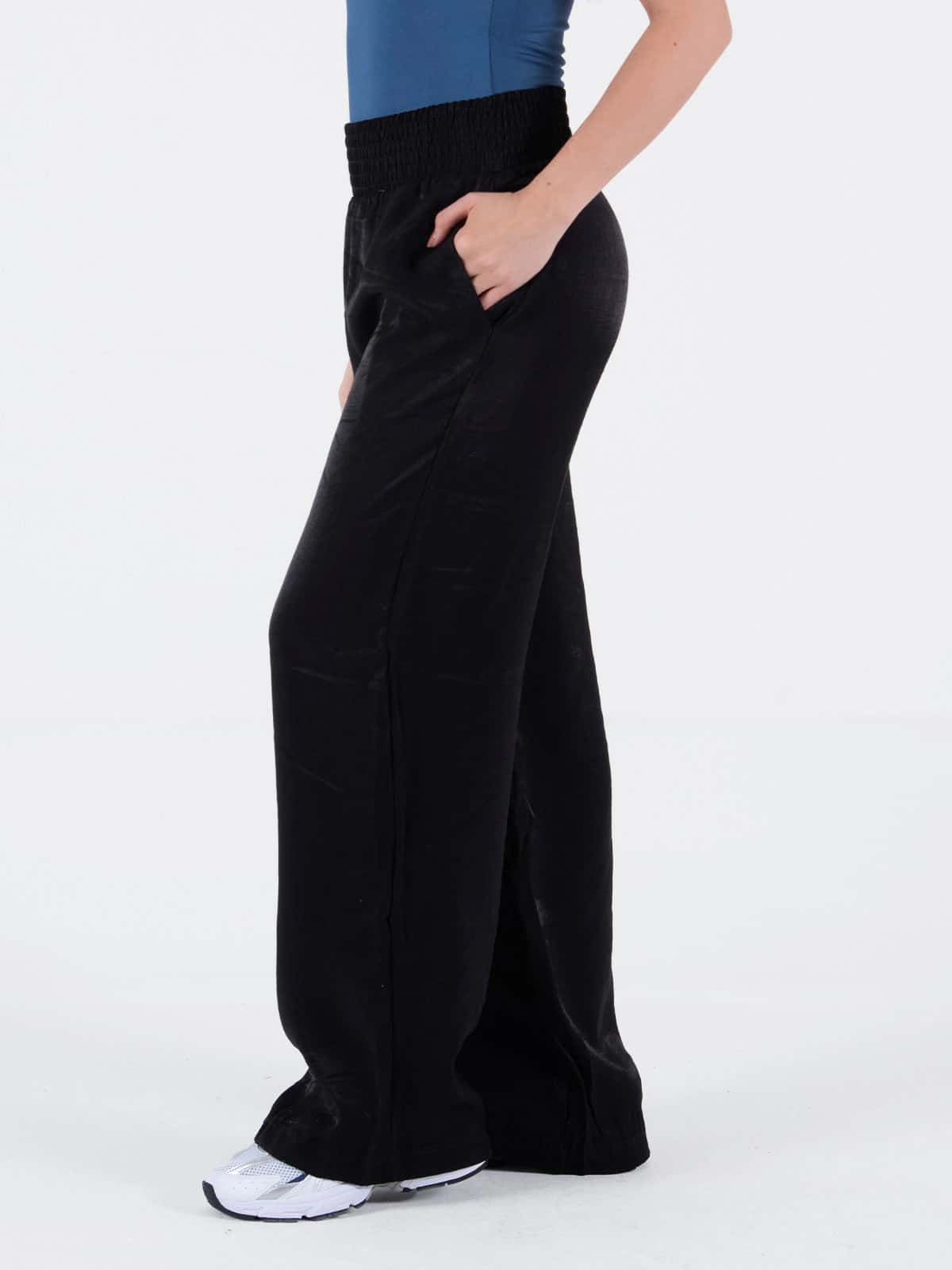 pantalon karina shiny negro - miniatura 4