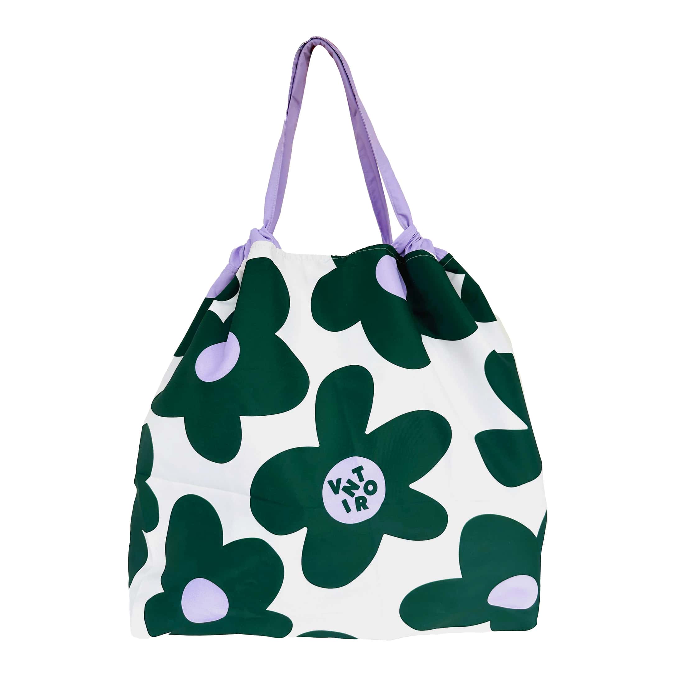 Bolsa Ecologica Para Mujer Playground En Tela Anfluído Plegable