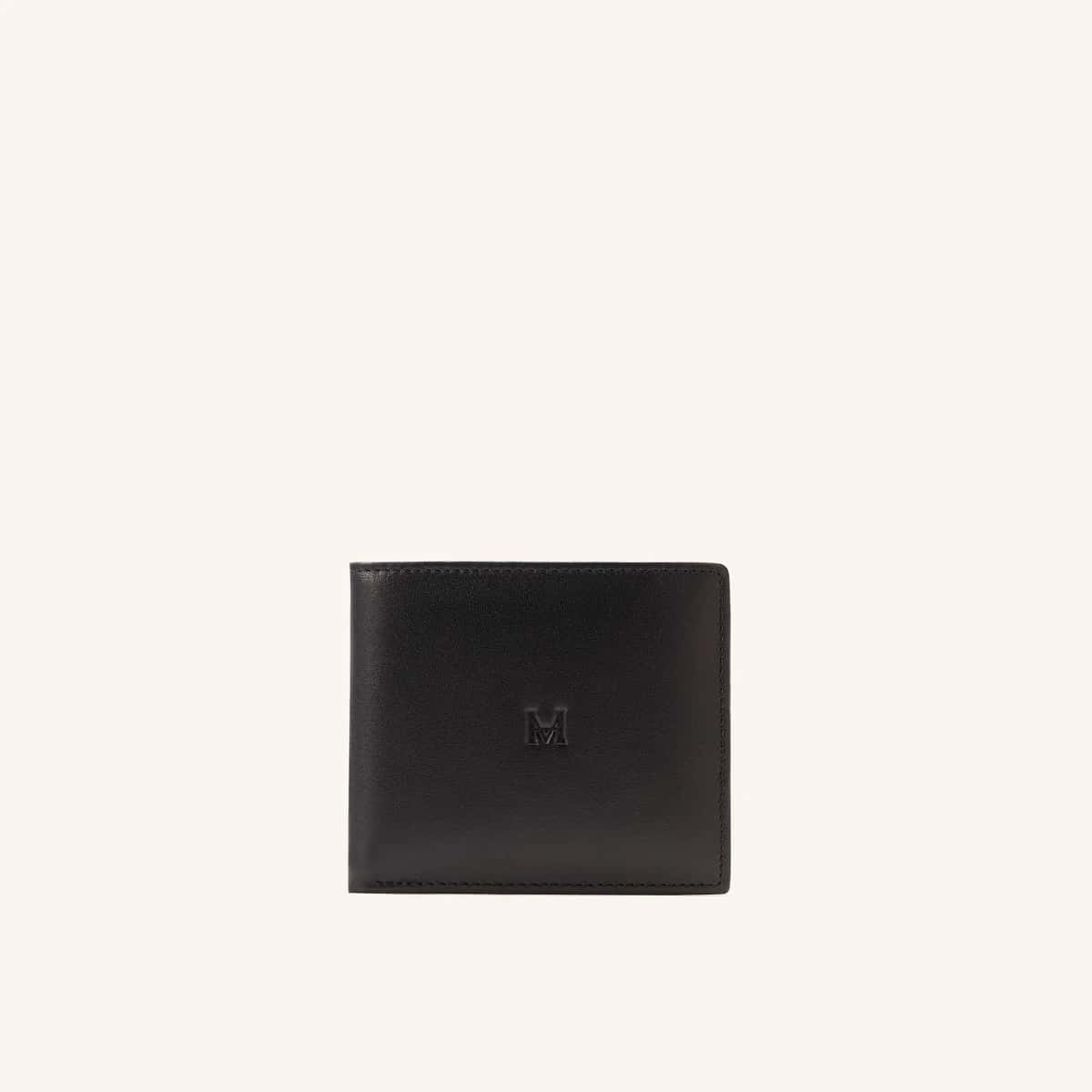 Billetera Plana Negro Monte