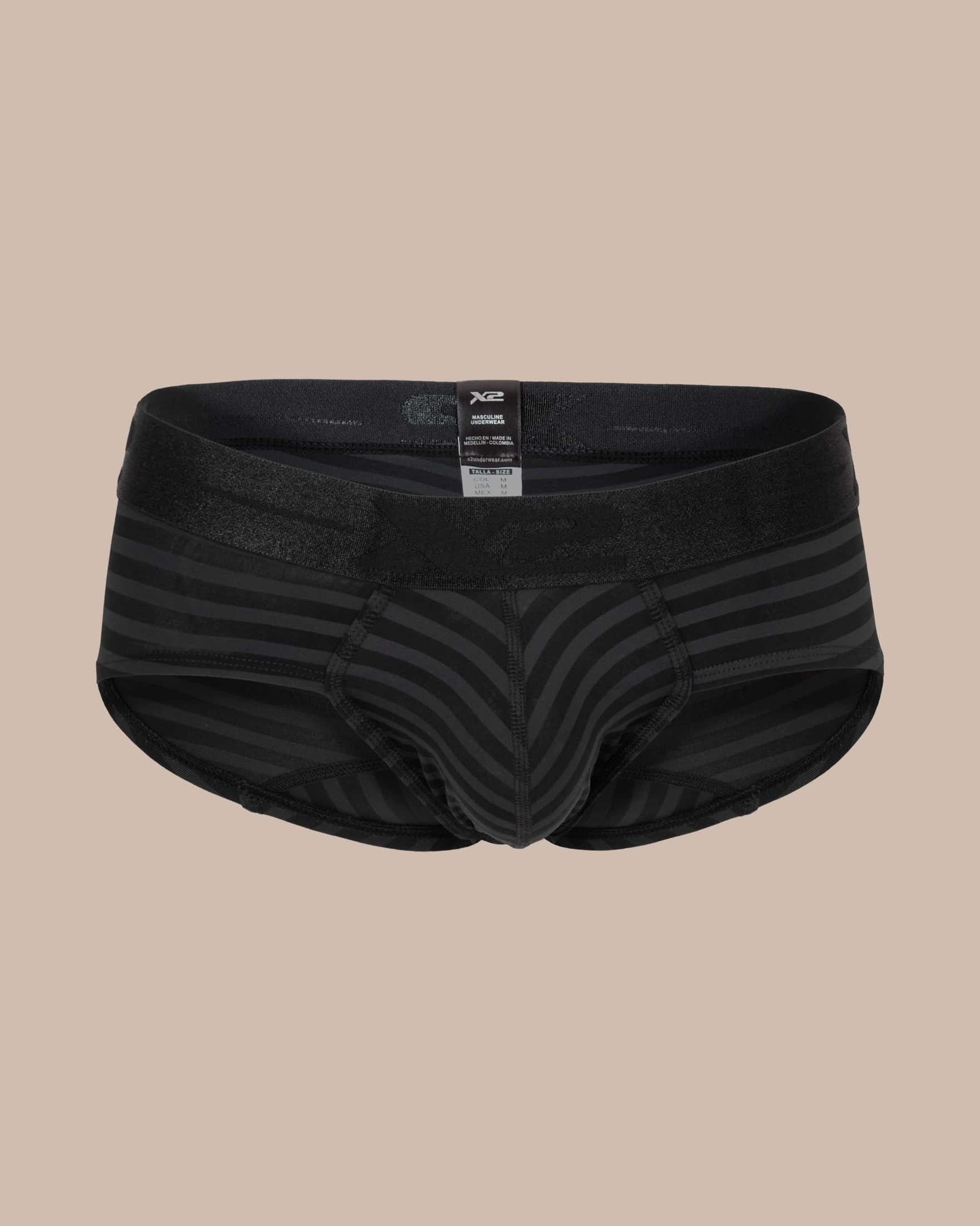 Brief Fratello Nylon Negro X2