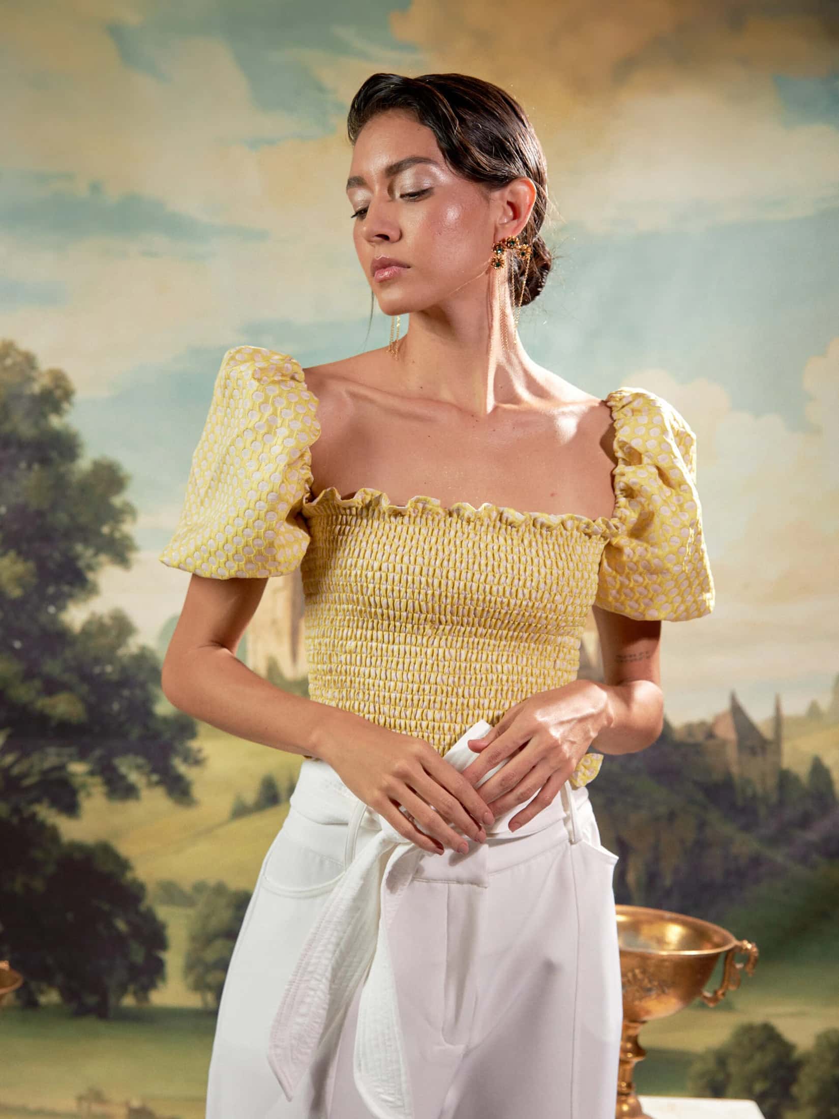 Blusa Baudo Amarillo - miniatura 3