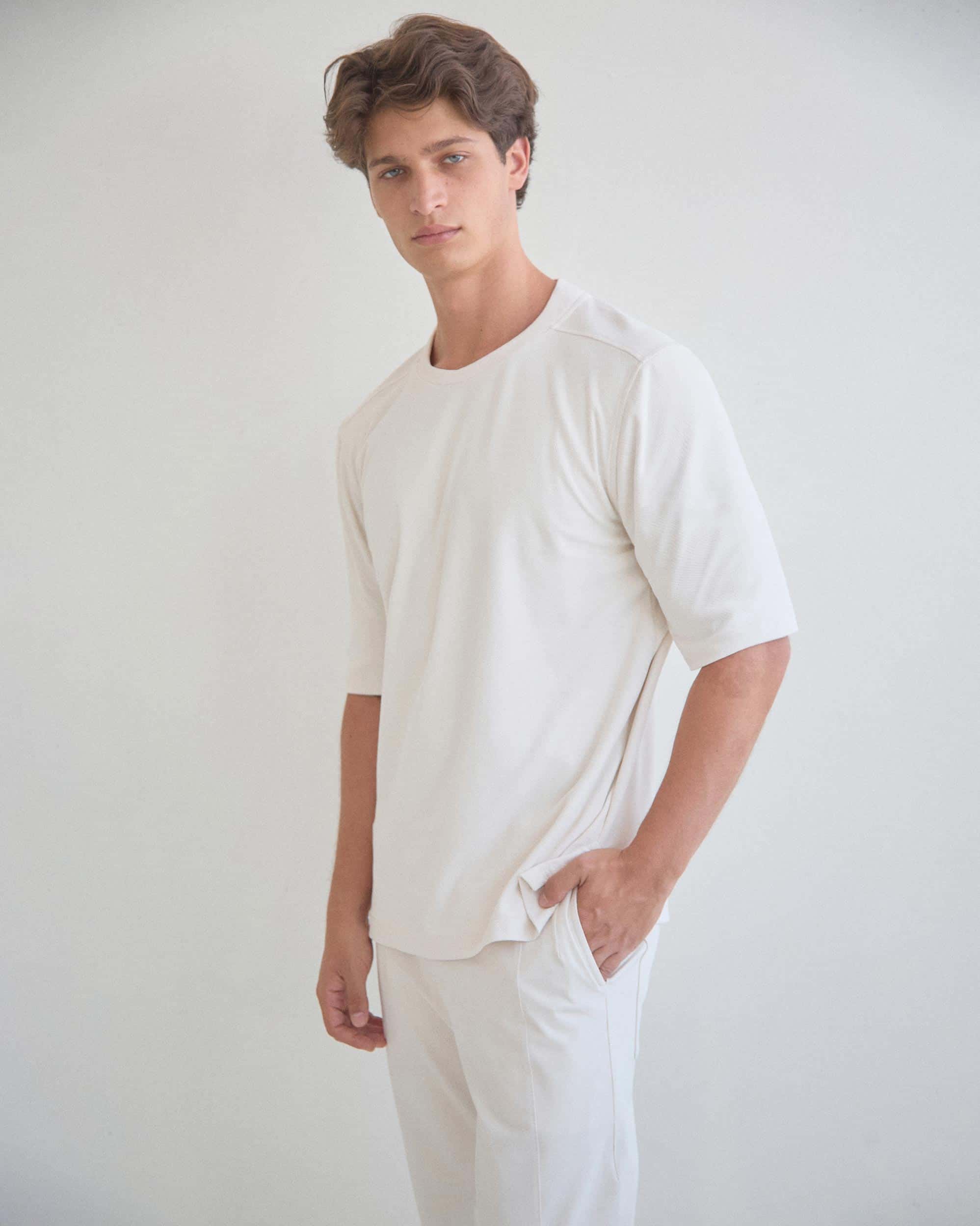 Camiseta Tech UV50+ Marfil RADIANTE