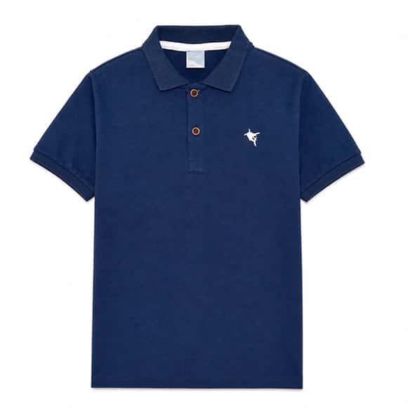 TIPO POLO BASICA NINO