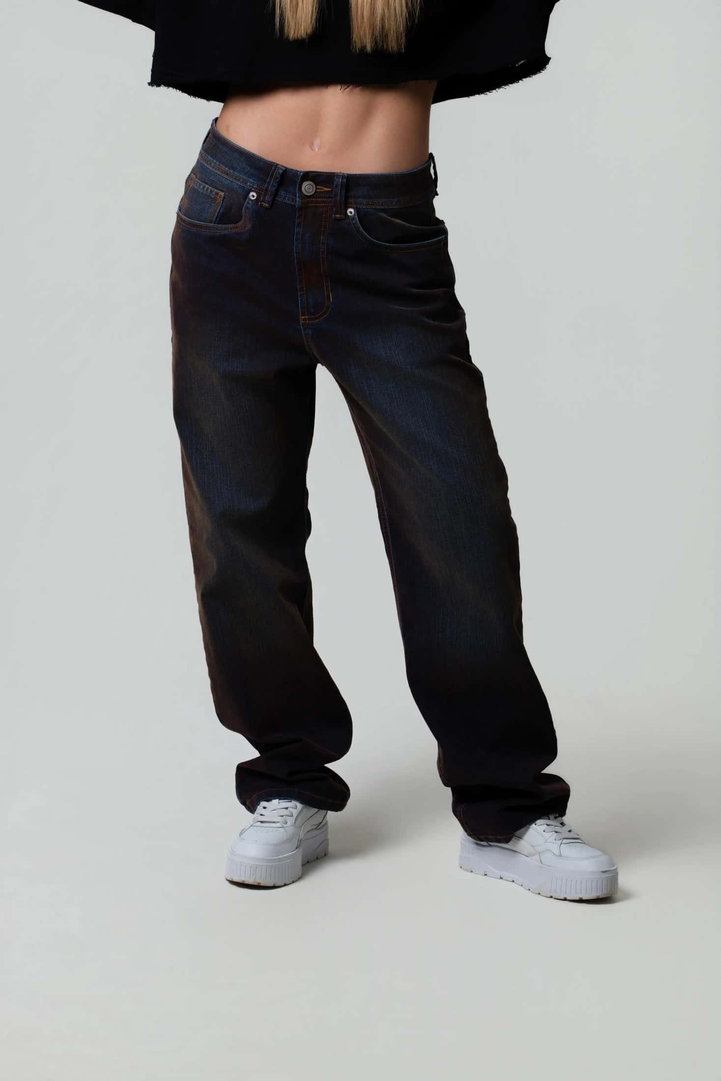 PANTALON 5 BOLSILLOS COLOR AZUL INDIGO