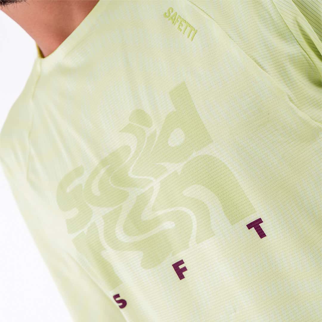 CAMISETA RUNNING MANGA CORTA PRO 405 AMARILLO PARA HOMBRE - miniatura 4