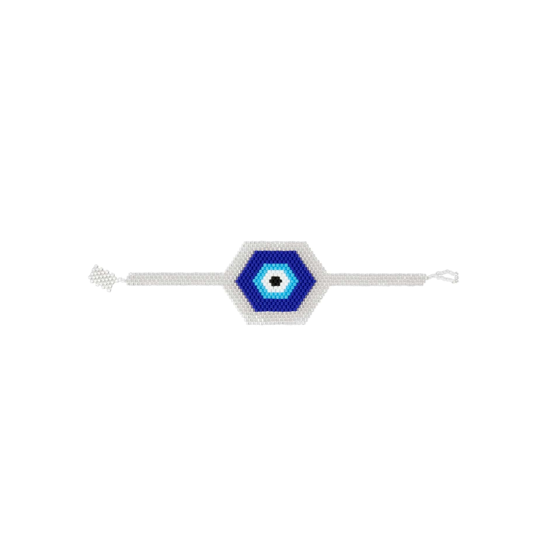 Pulsera Horus Mar Plateado
