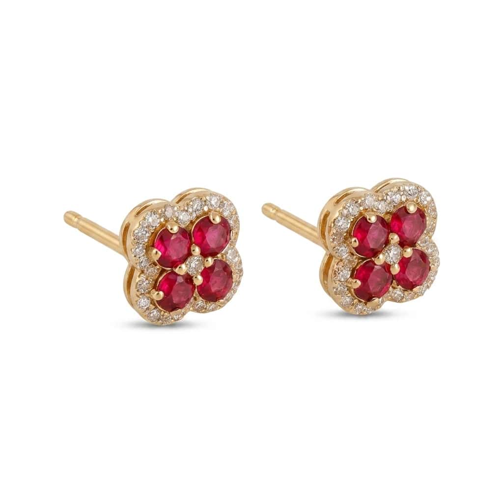 Yellow Diamond Studs - miniatura 1