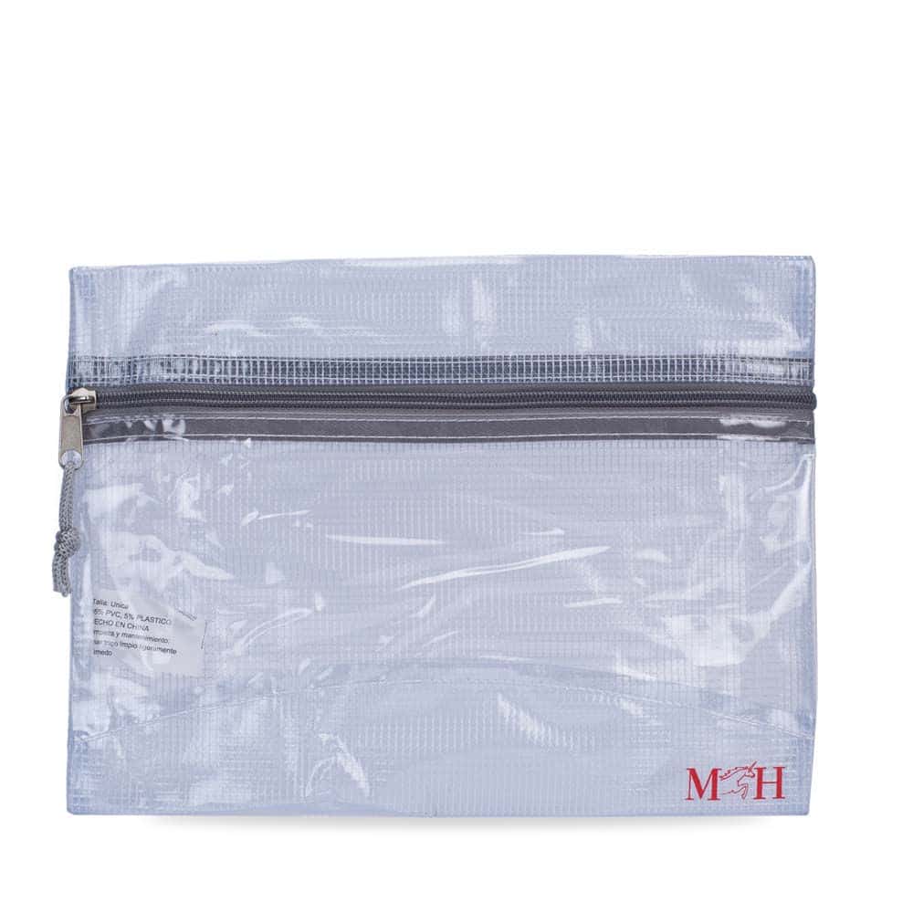 Set De Bolsas Planas Transparente Nomad Contempo
