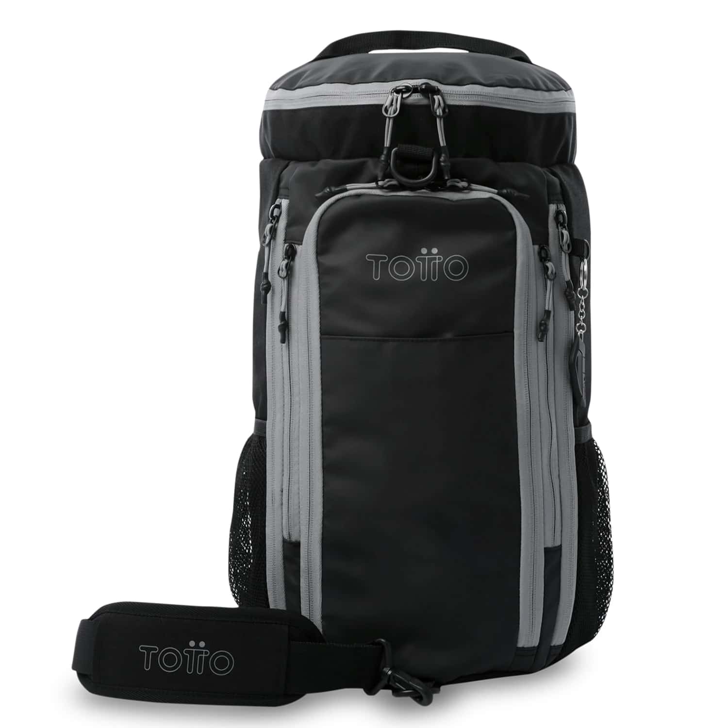 Morral de Viaje Plegable 2 en 1 Gosum Grande Negro