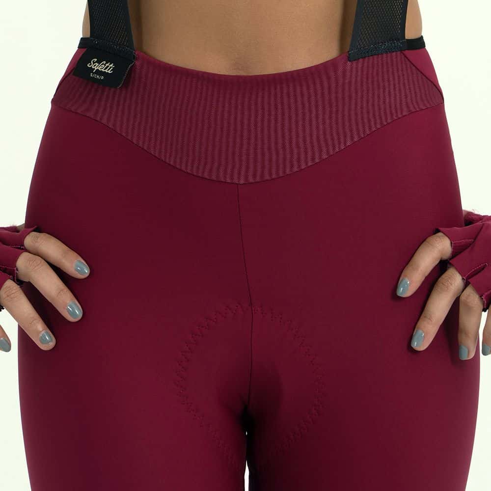 PANTALONETA CICLISMO TOSCANA 2.0 + TERRACOTA PARA MUJER - miniatura 5