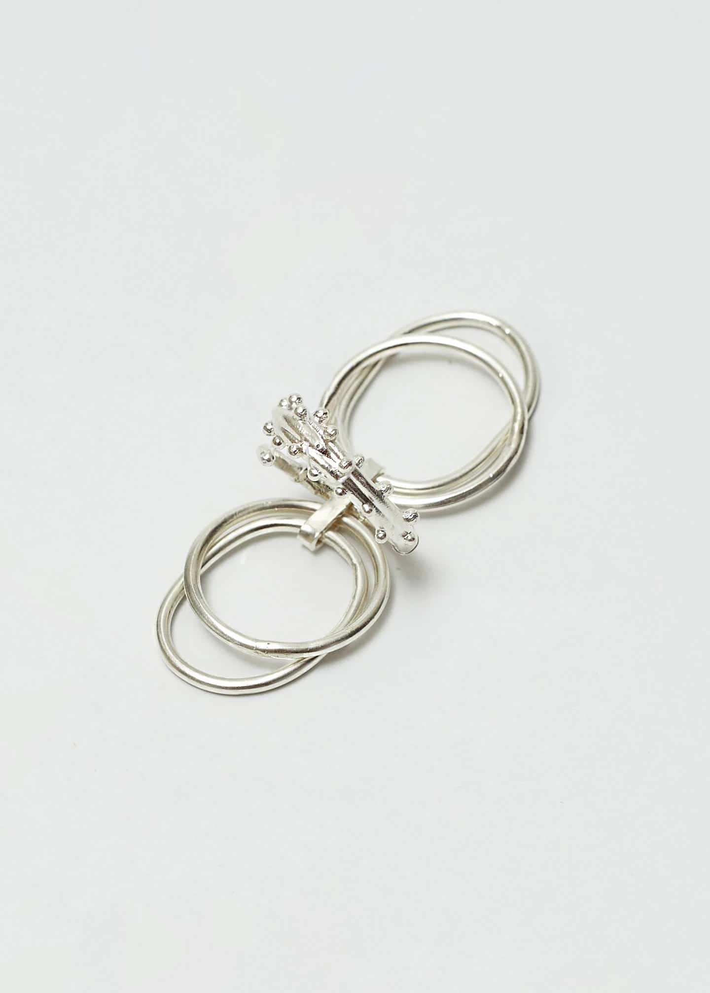 Anillo Estambre dias Plata