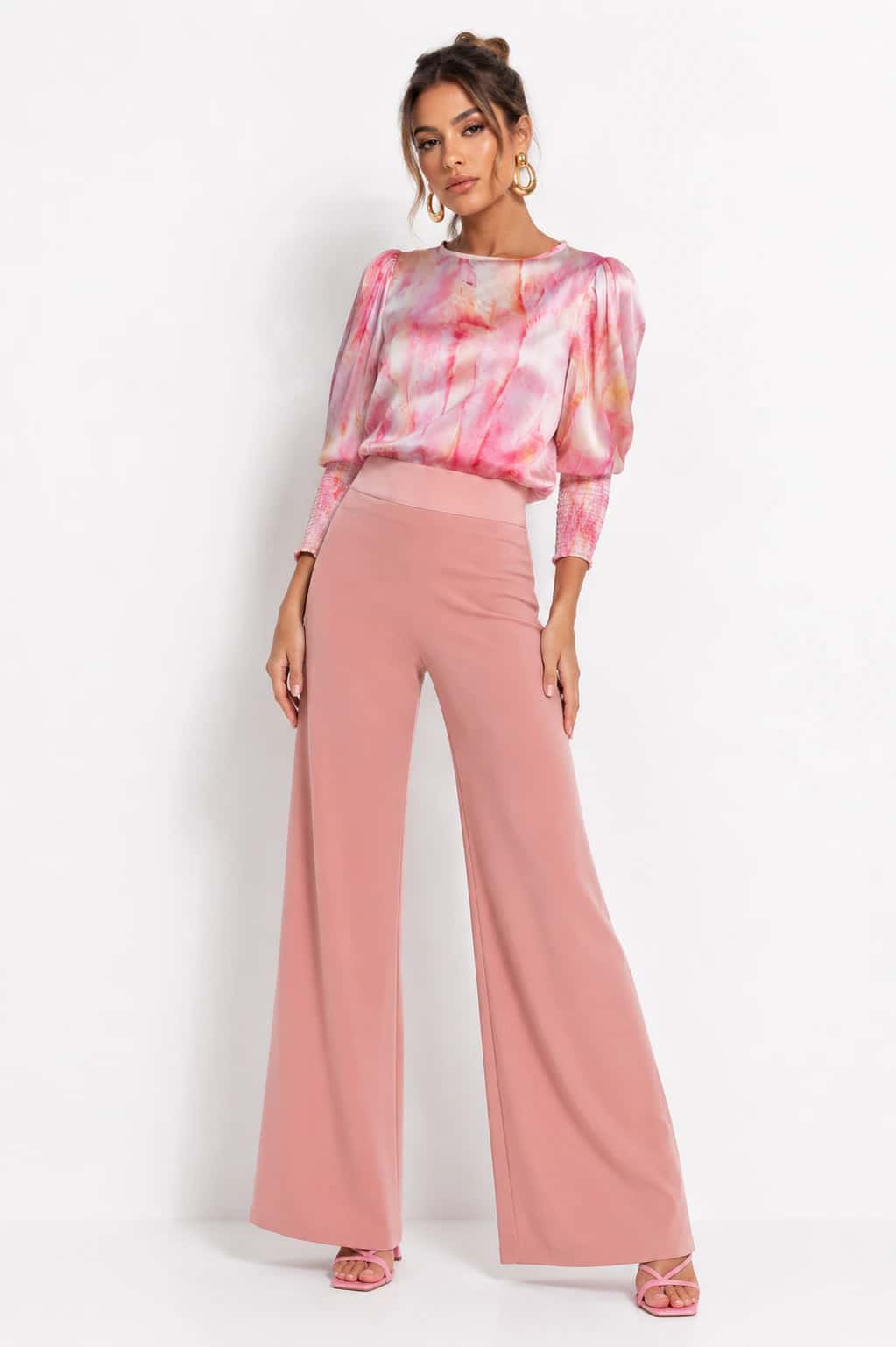 Blusa Arkansas Plumas Salmon - miniatura 5