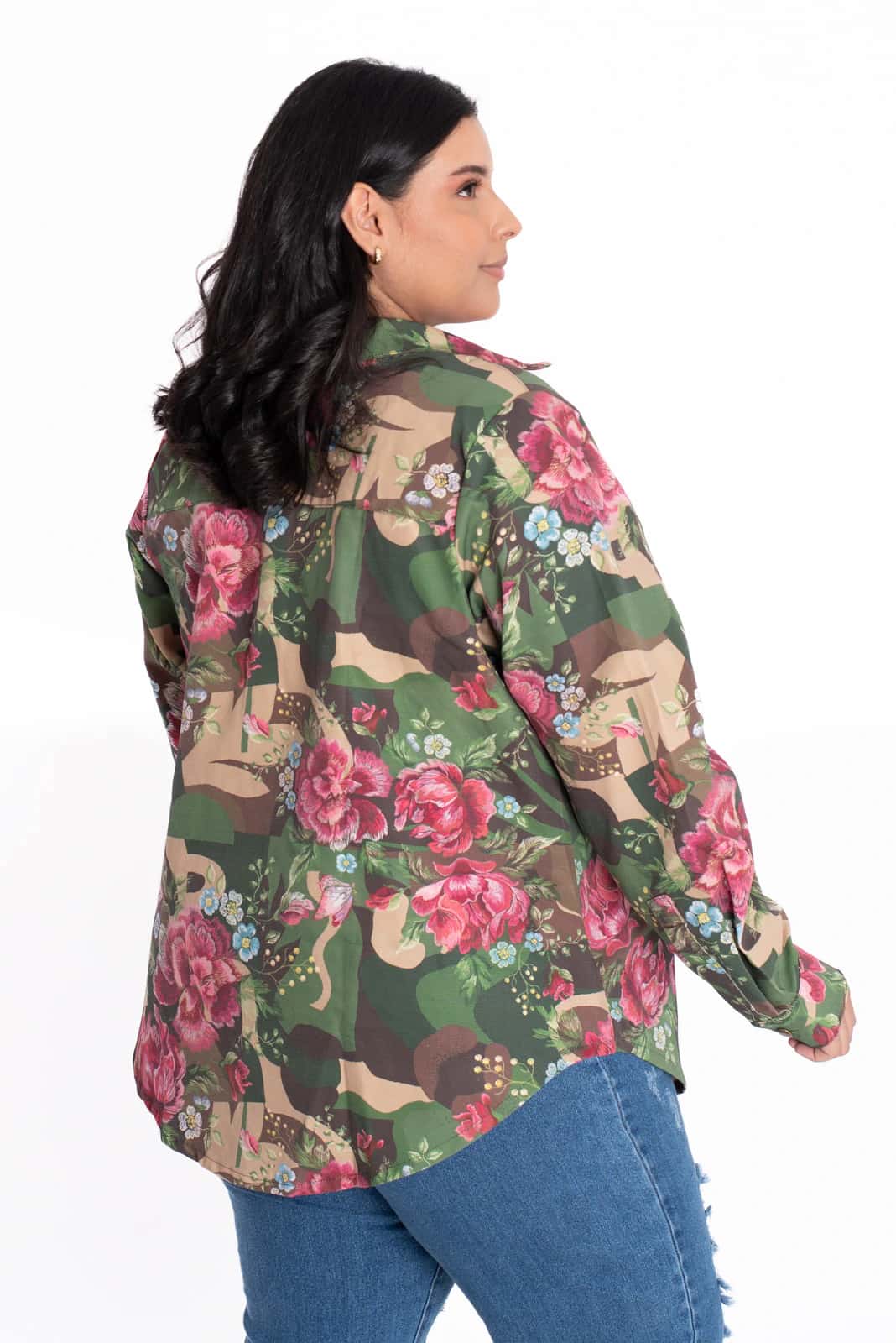 Chaqueta Flores Estampada - miniatura 6