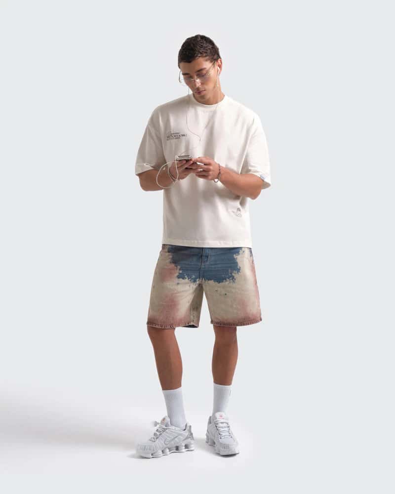 Camiseta Crudo Oversize Flaws - miniatura 6