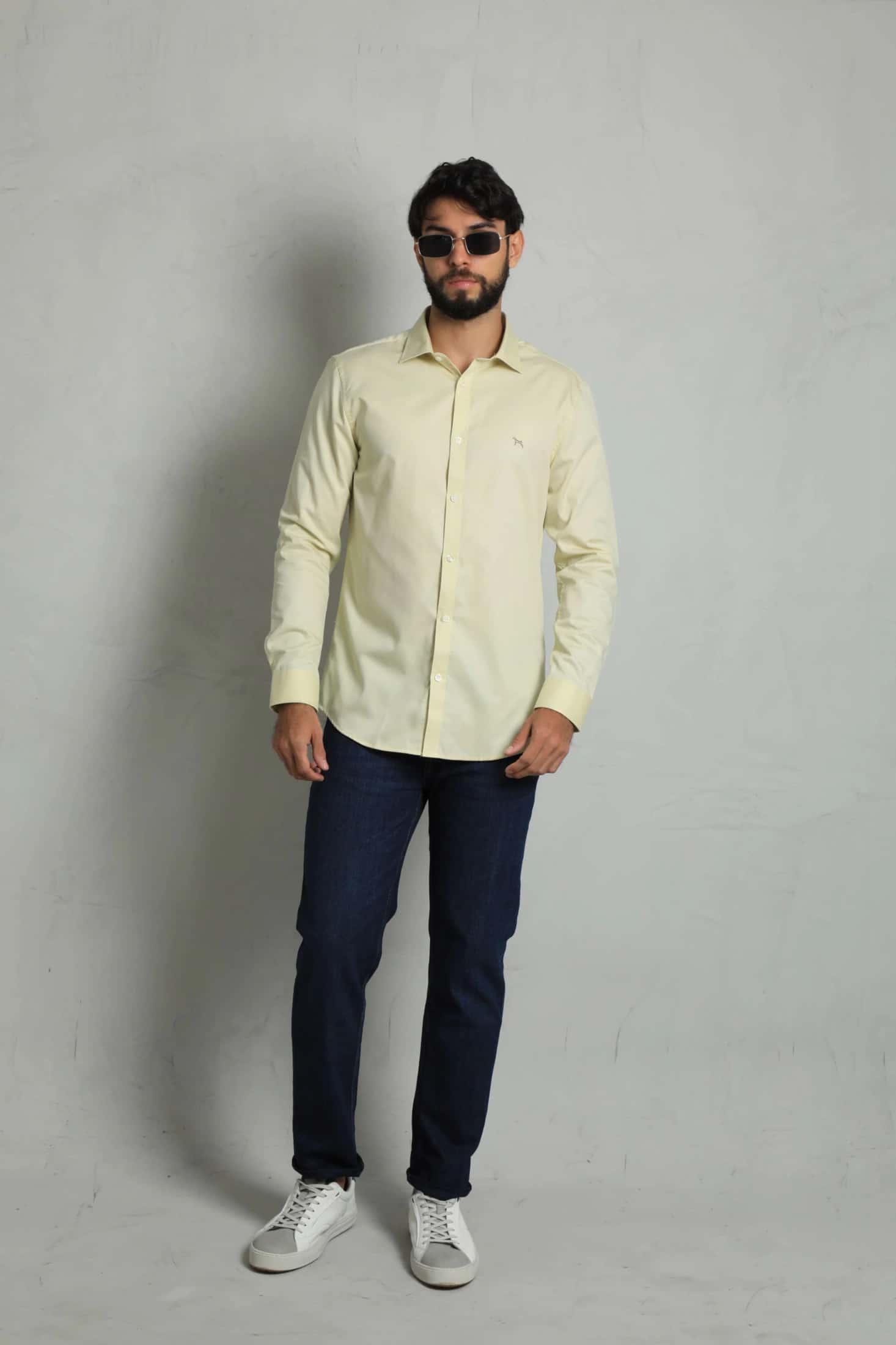 Camisa Manga Larga Green Haze (Slim Fit)
