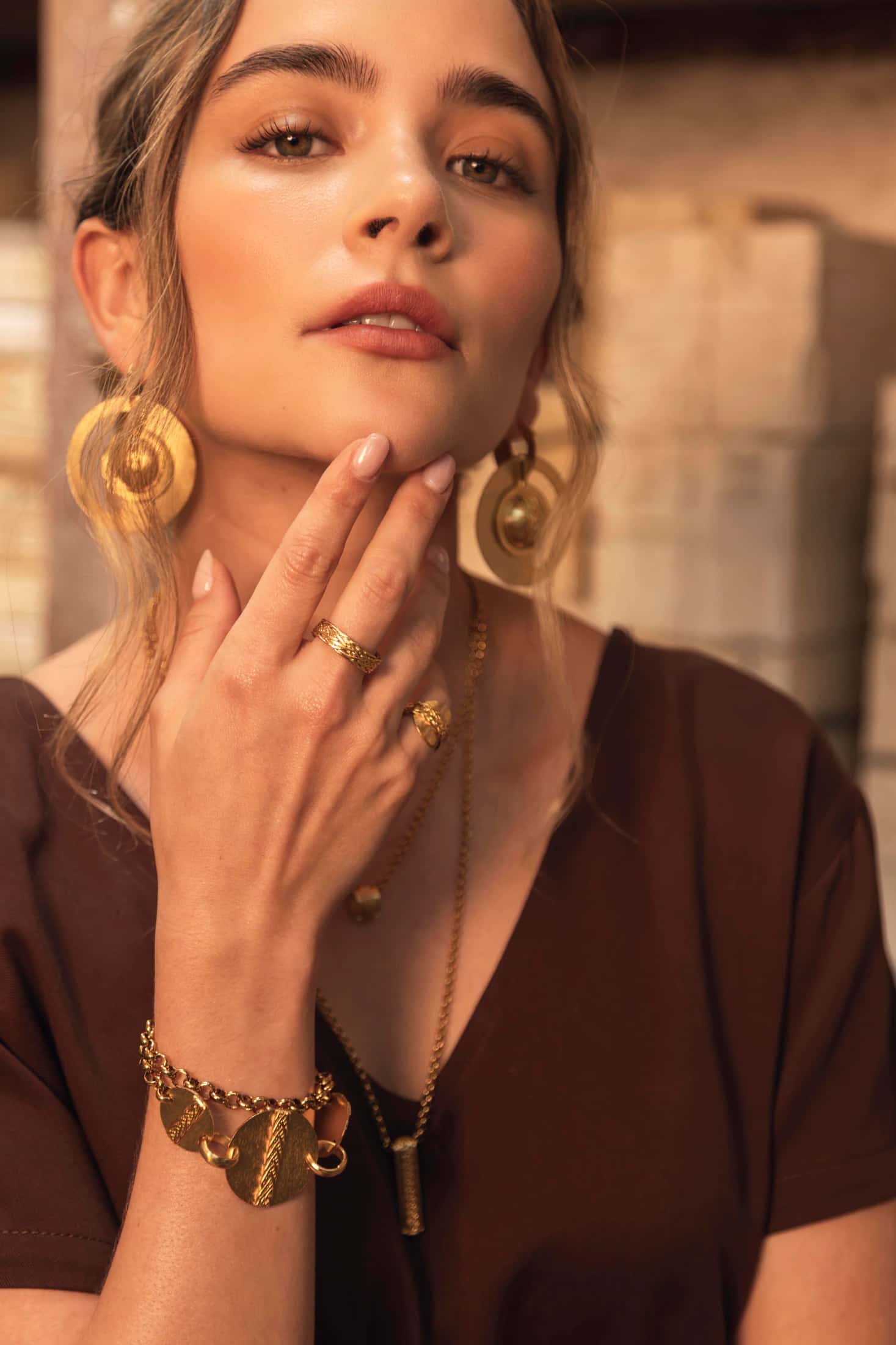 Una prenda de Bachué Joyería