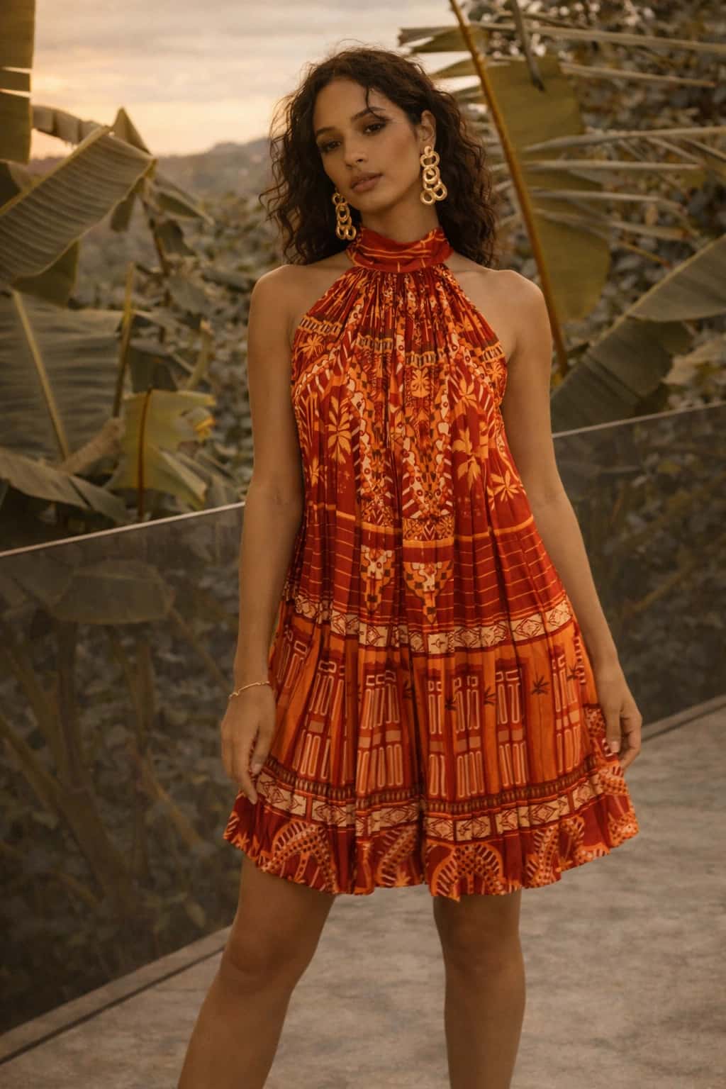 Vestido Salento estampado salento - miniatura 2