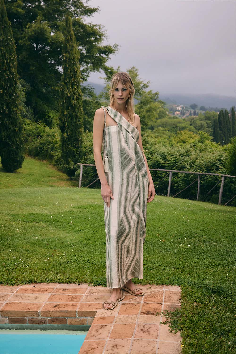 Vestido sole Ivory sage - miniatura 1