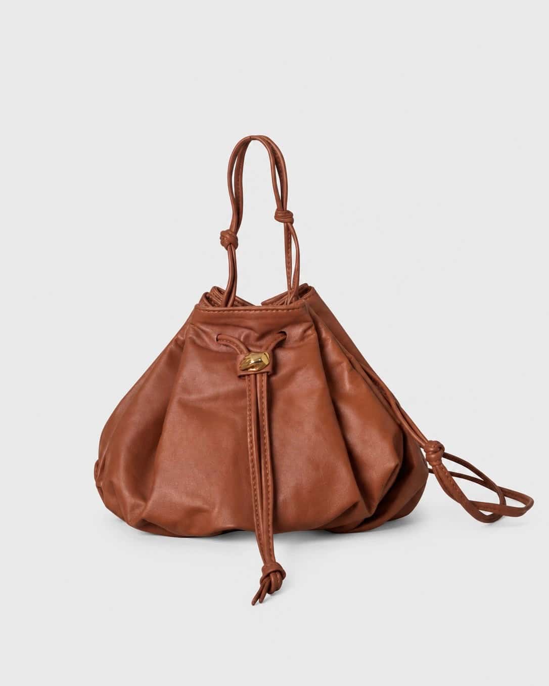 Alpha Honey Leather Bag