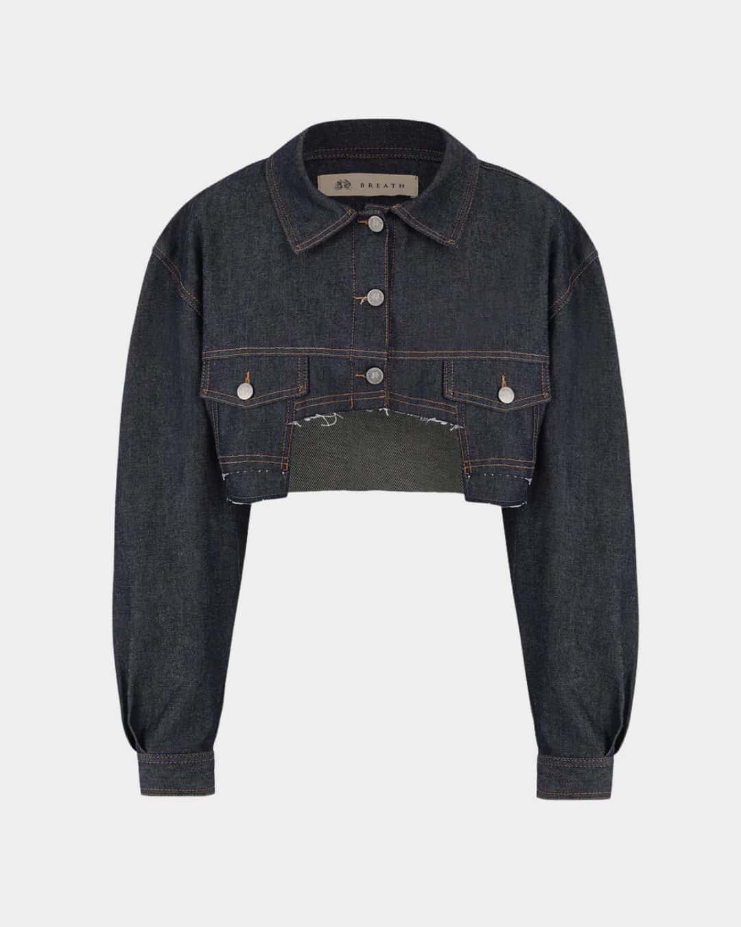 JACKET CALLEMUGRECROP INDIGO