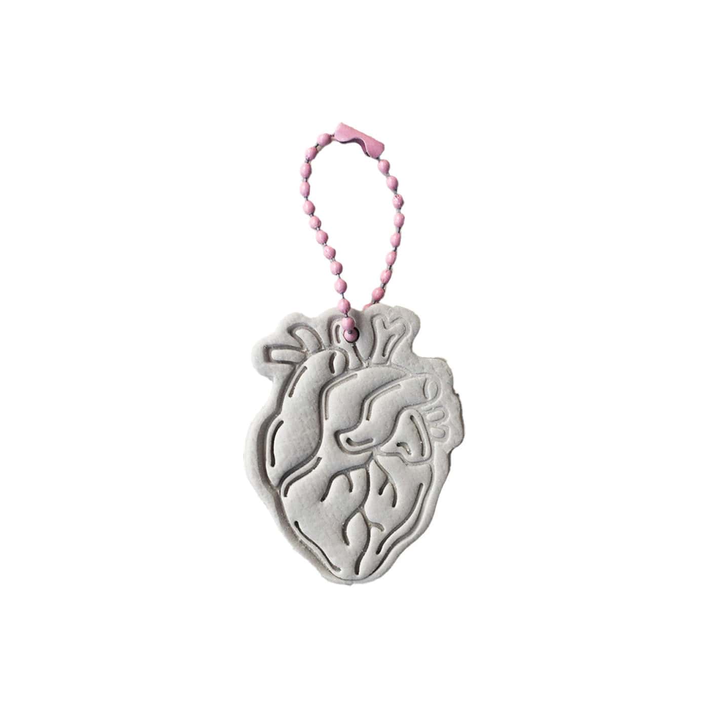 Charm Corazón anatómico Latte