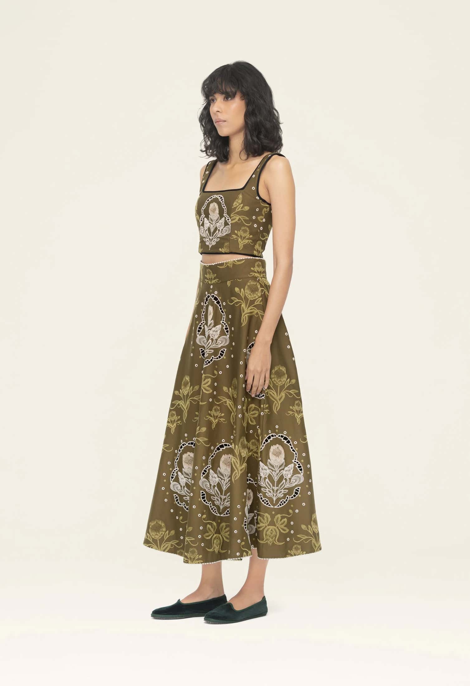 Bergamota Relato Maxi Skirt