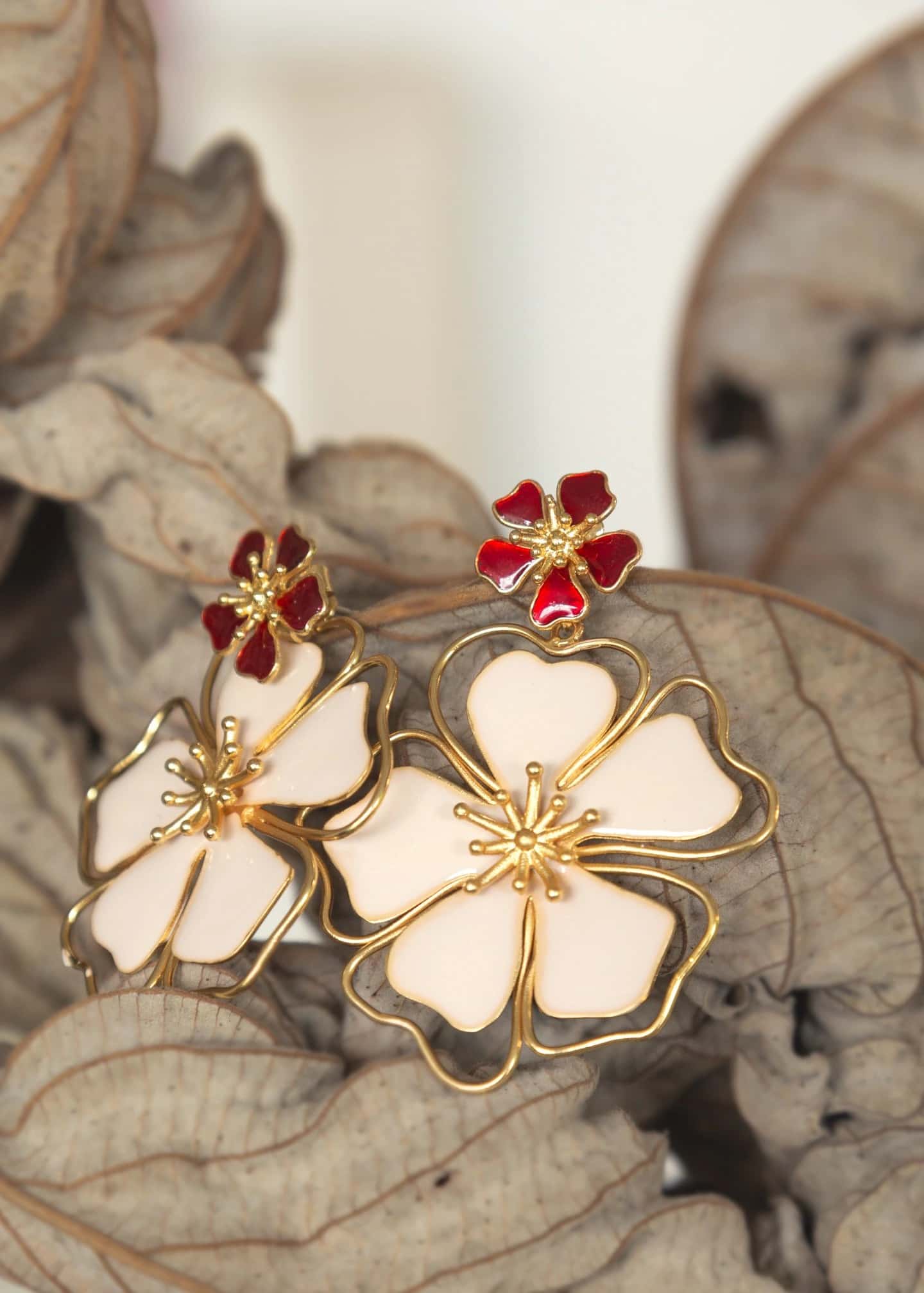 Aretes Andreae blanco