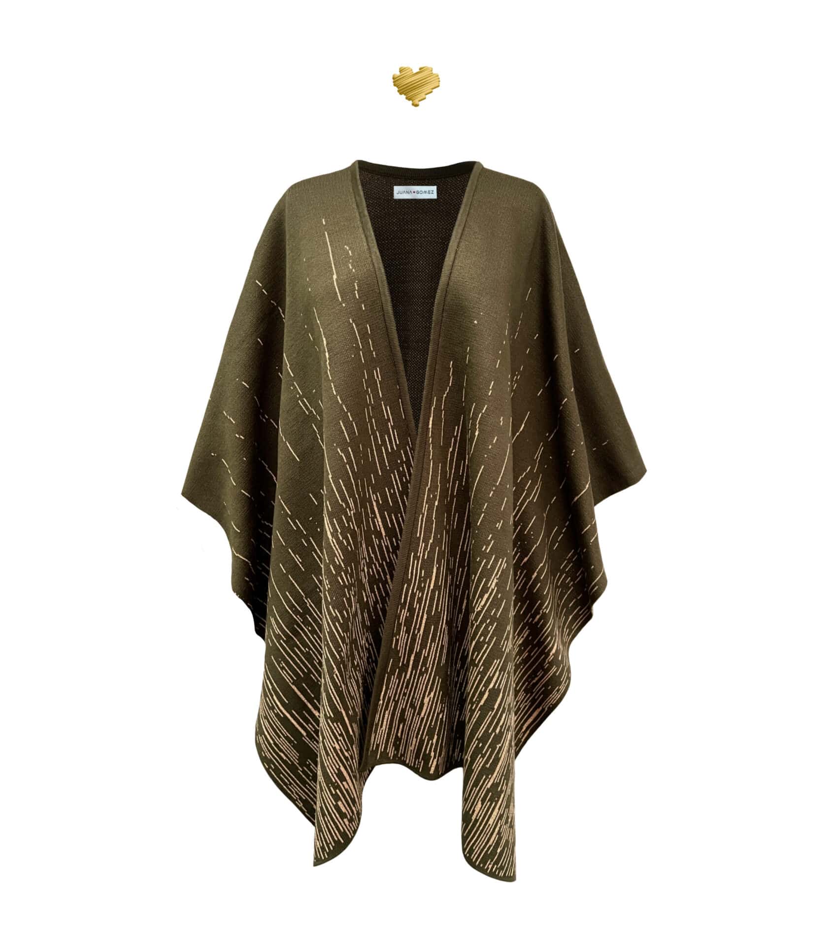 Poncho Sol Oliva - miniatura 1