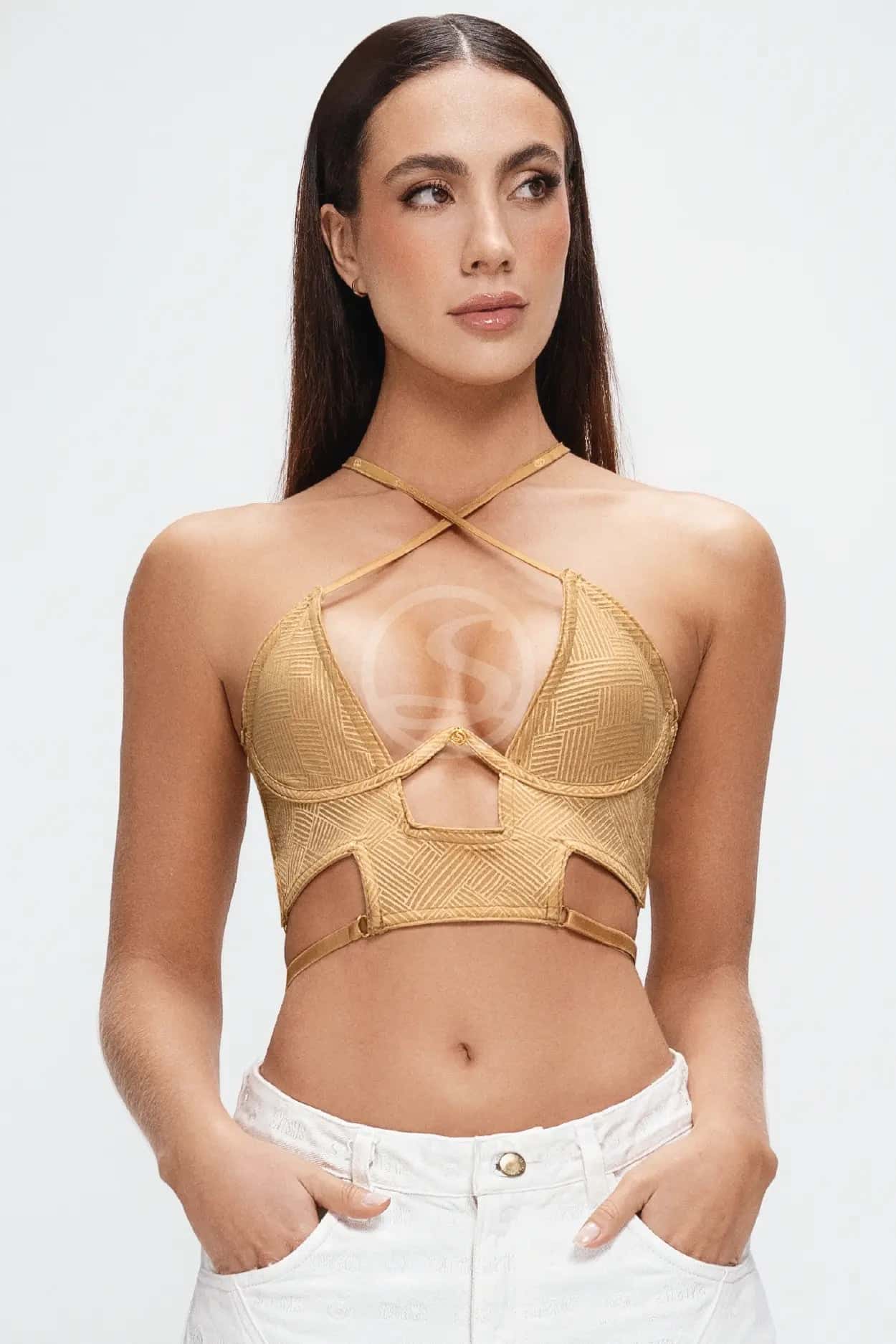Bralette Dorada Santísimas Ref. S-574