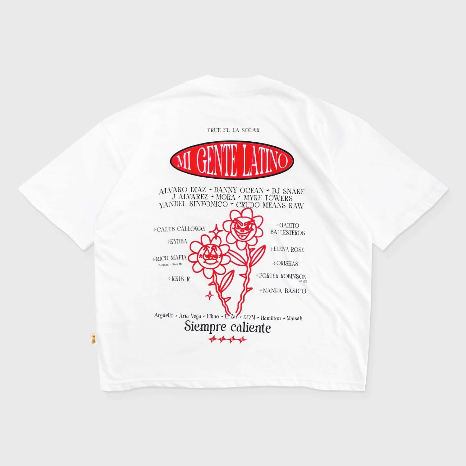 Latino Boxy T-Shirt - White