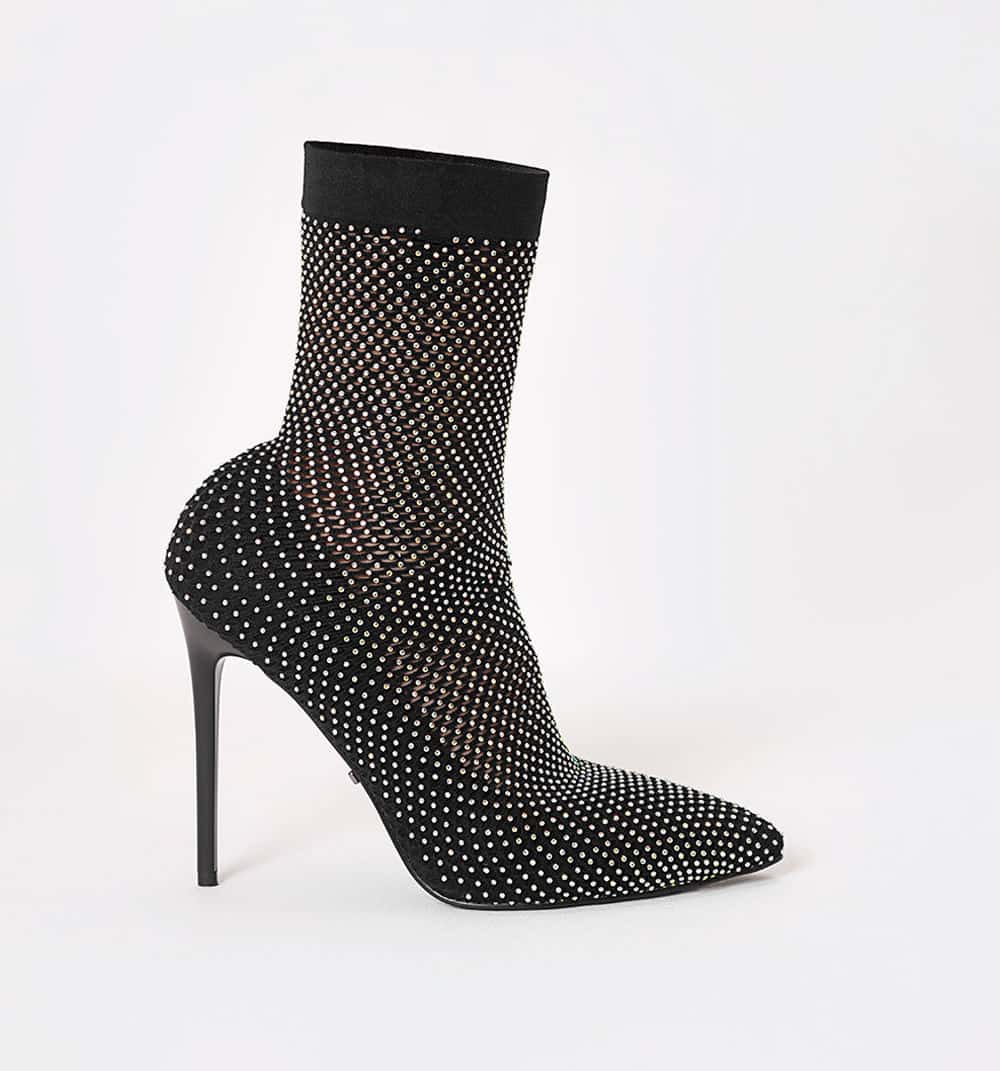 Bota caña media tipo media hot fix multi