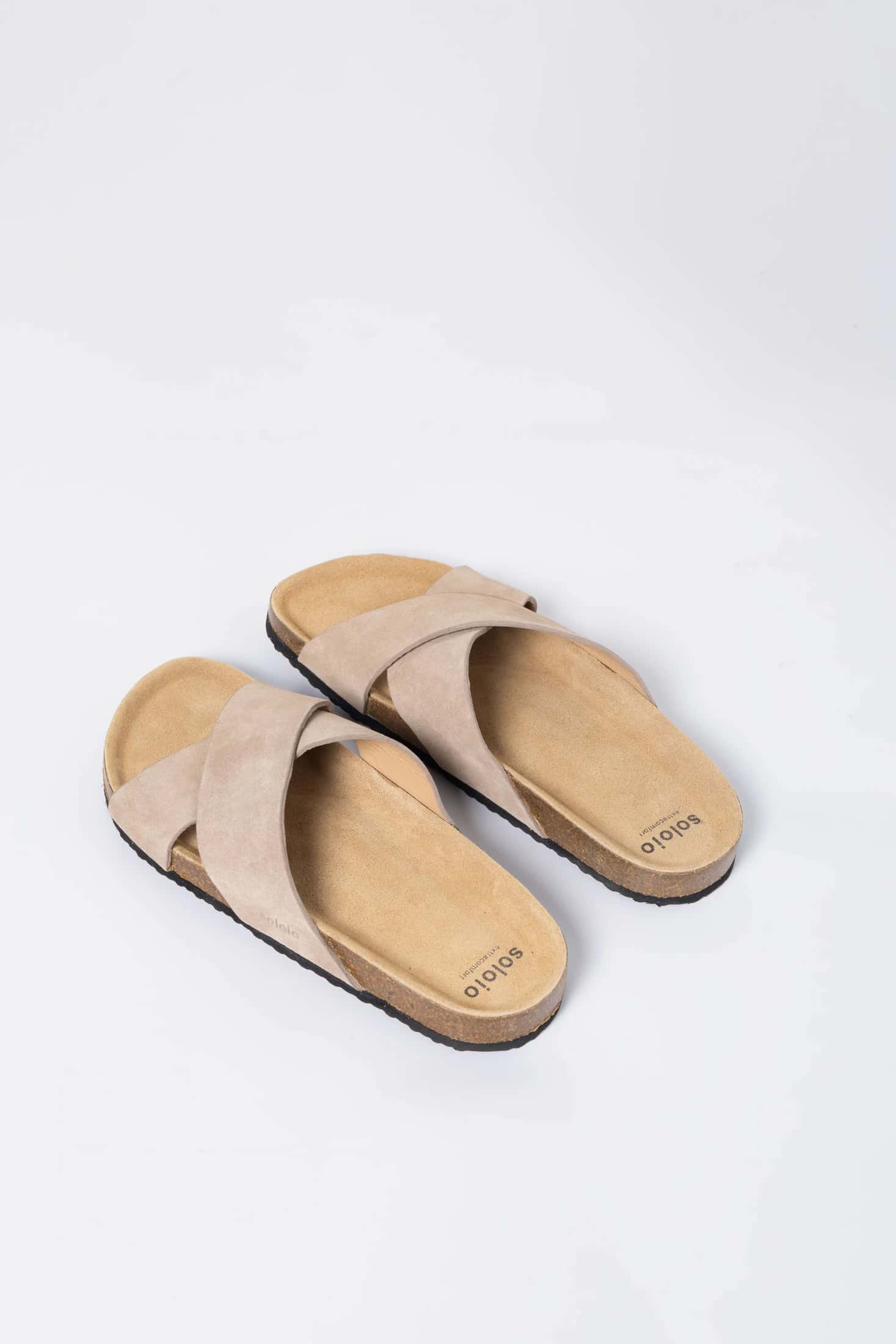 Men's crossed stone sandal - miniatura 2