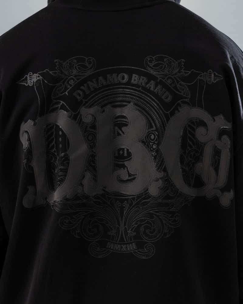 Hoodie Negro Oversize DRK - miniatura 3