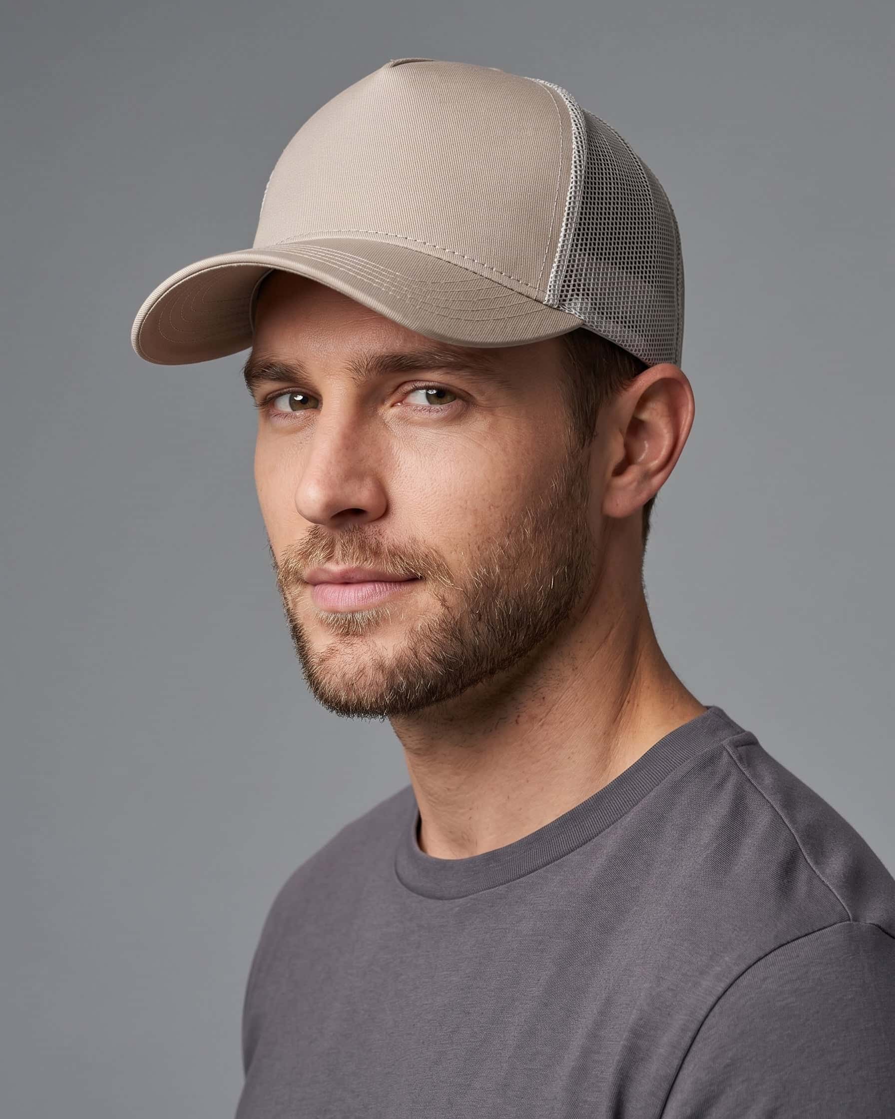 Gorra Lisa Khaki Trucker