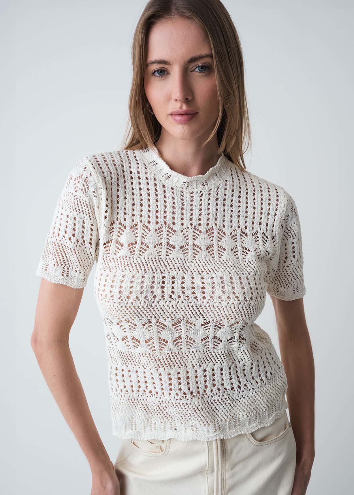 Camiseta tejida