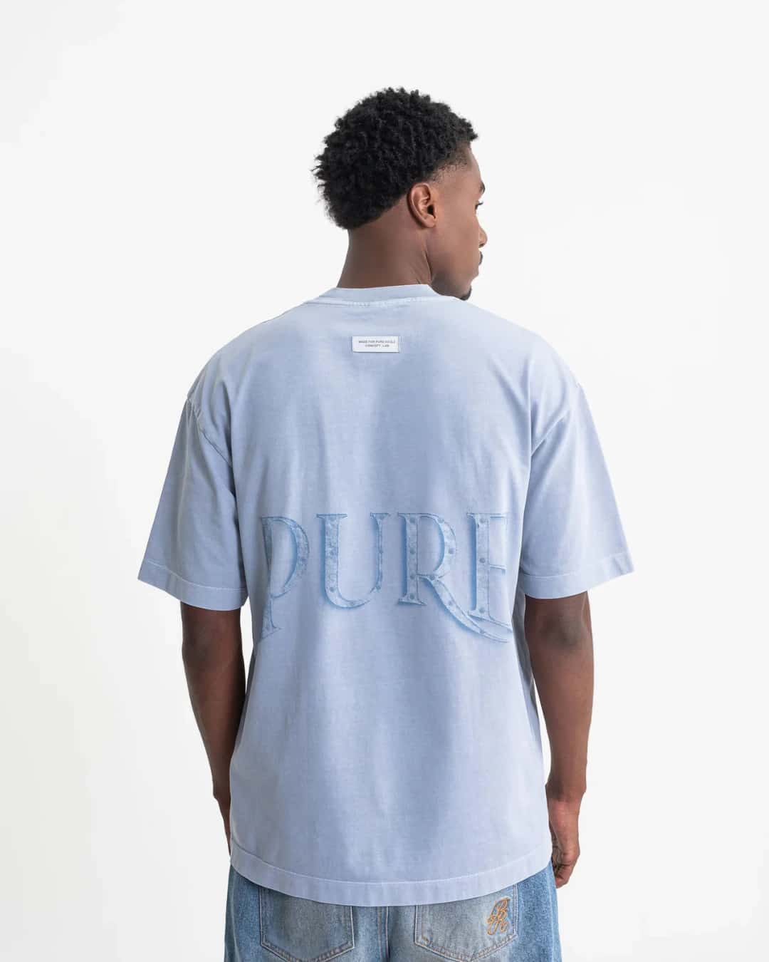 RUSTIC BLUE T-SHIRT - miniatura 3