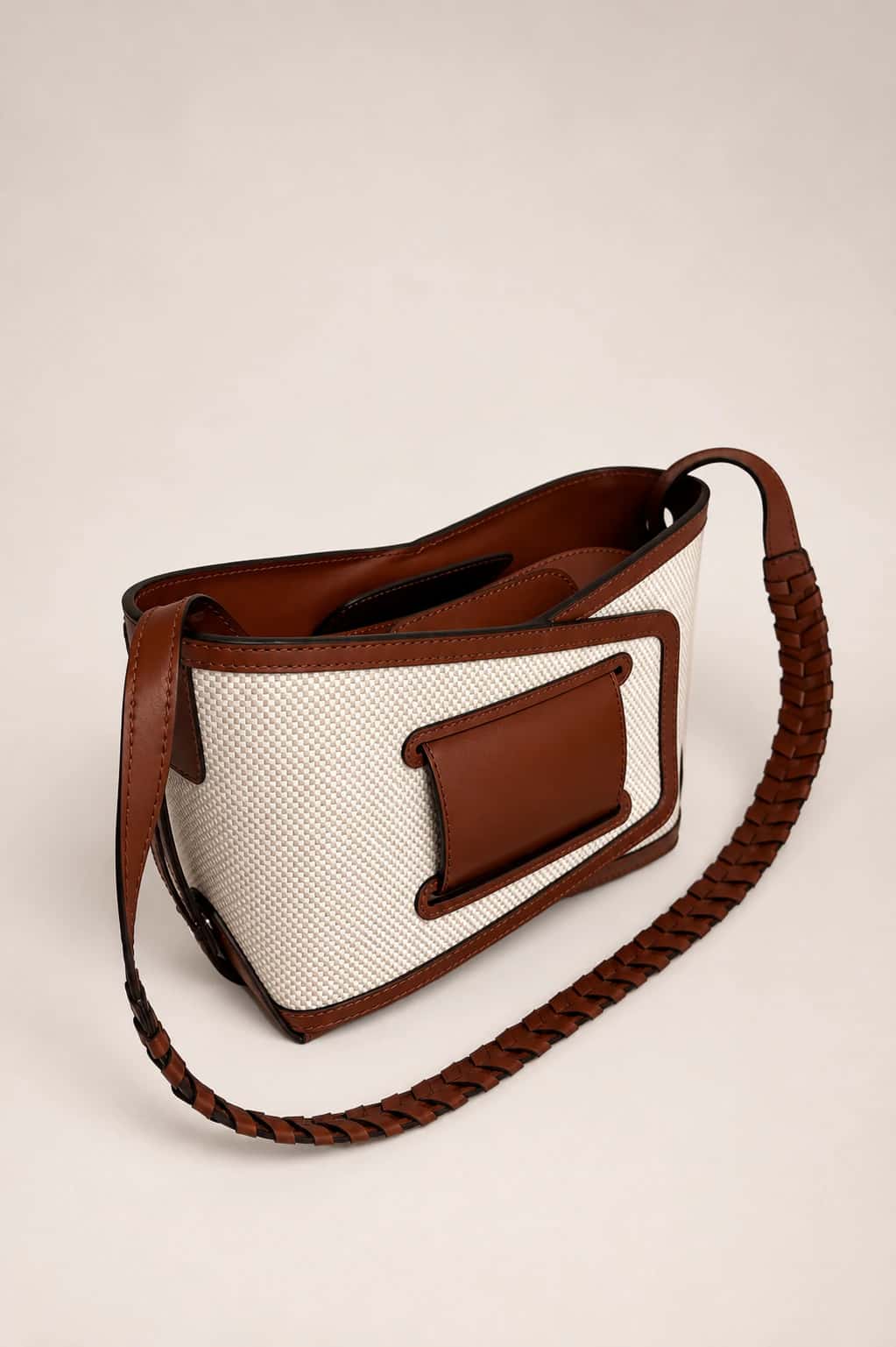 Omamori Bag, Canvas - Brown - miniatura 4