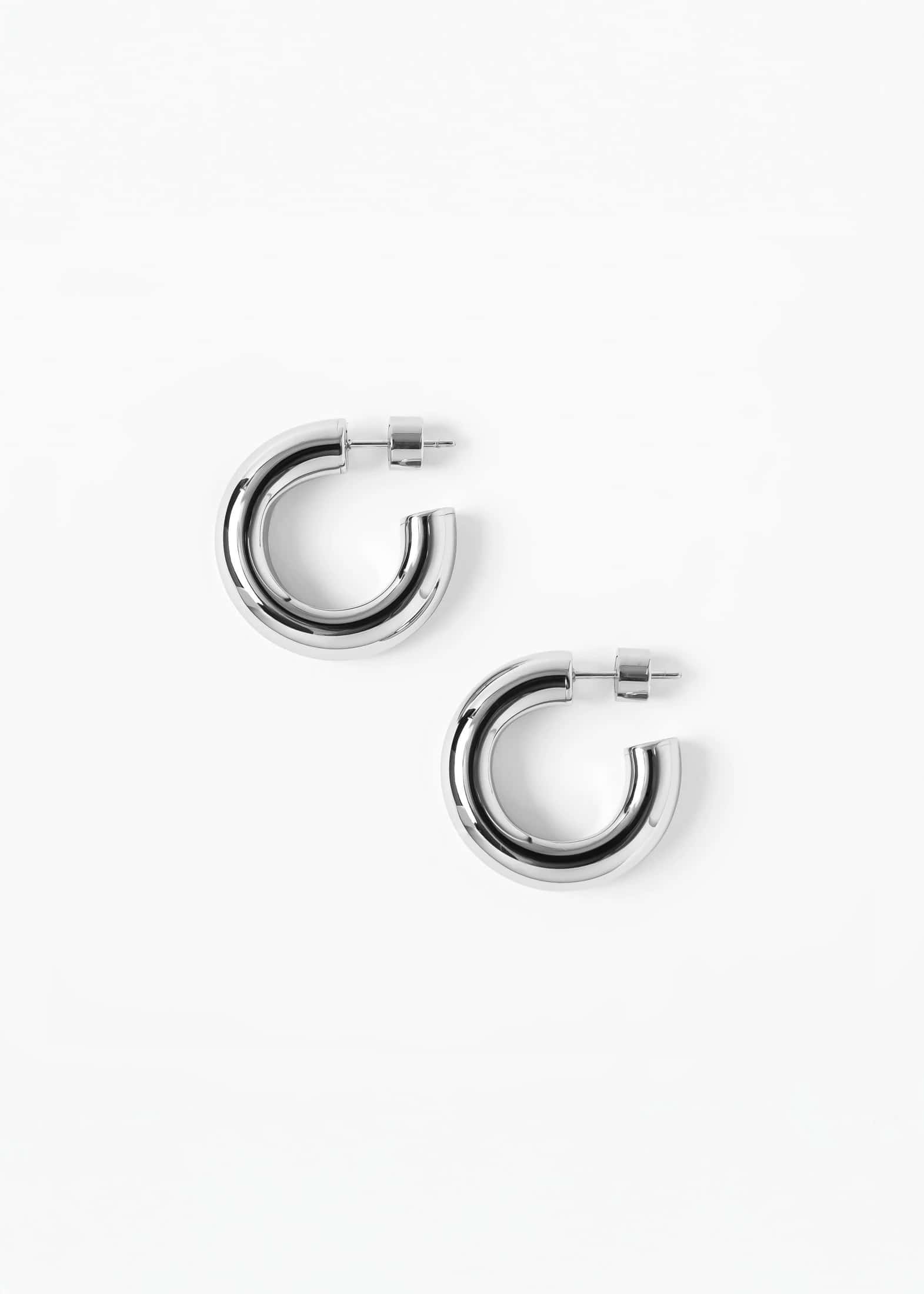 Fixi Hoops Plateado
