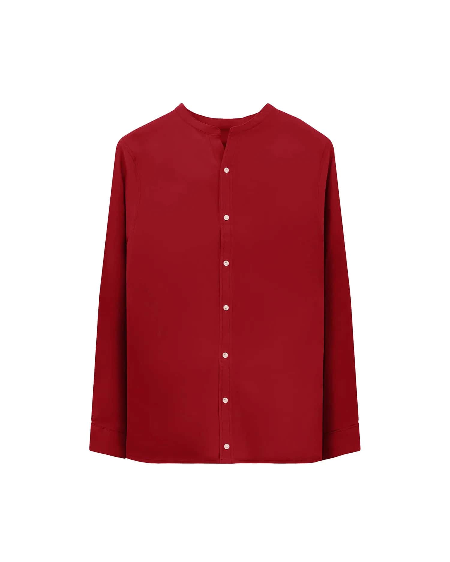 Camisa Oxford Terracota