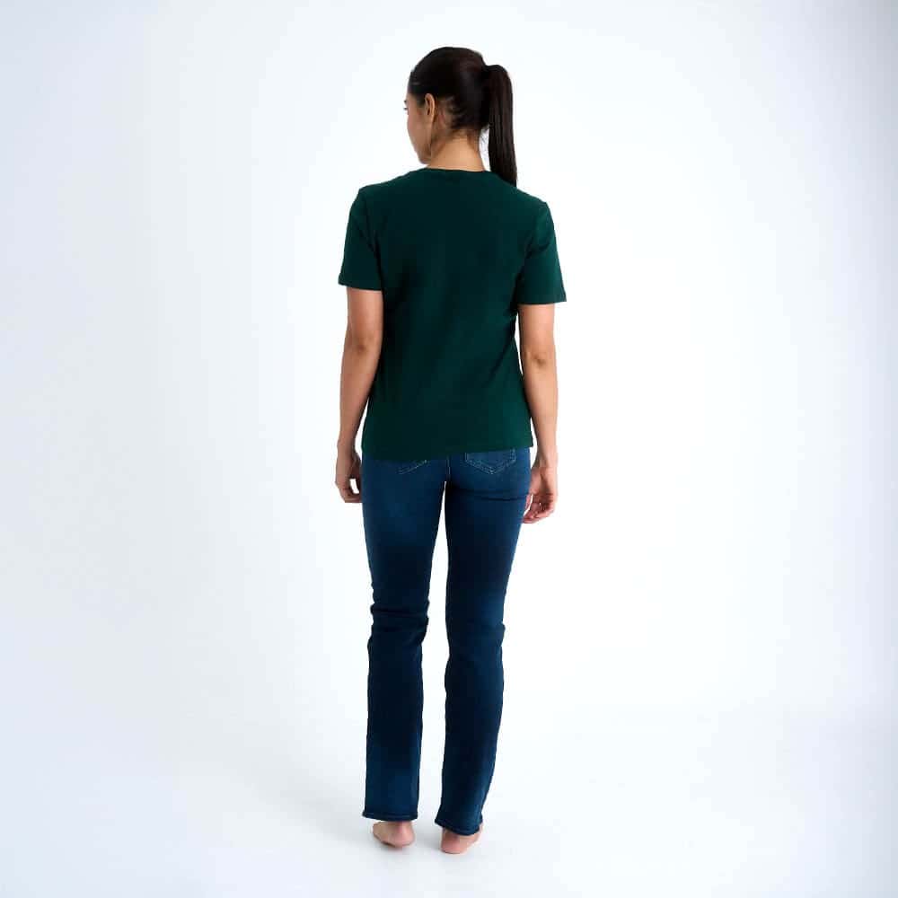 CAMISETA LIFESTYLE MANGA CORTA CASQUETE PARA MUJER - miniatura 2