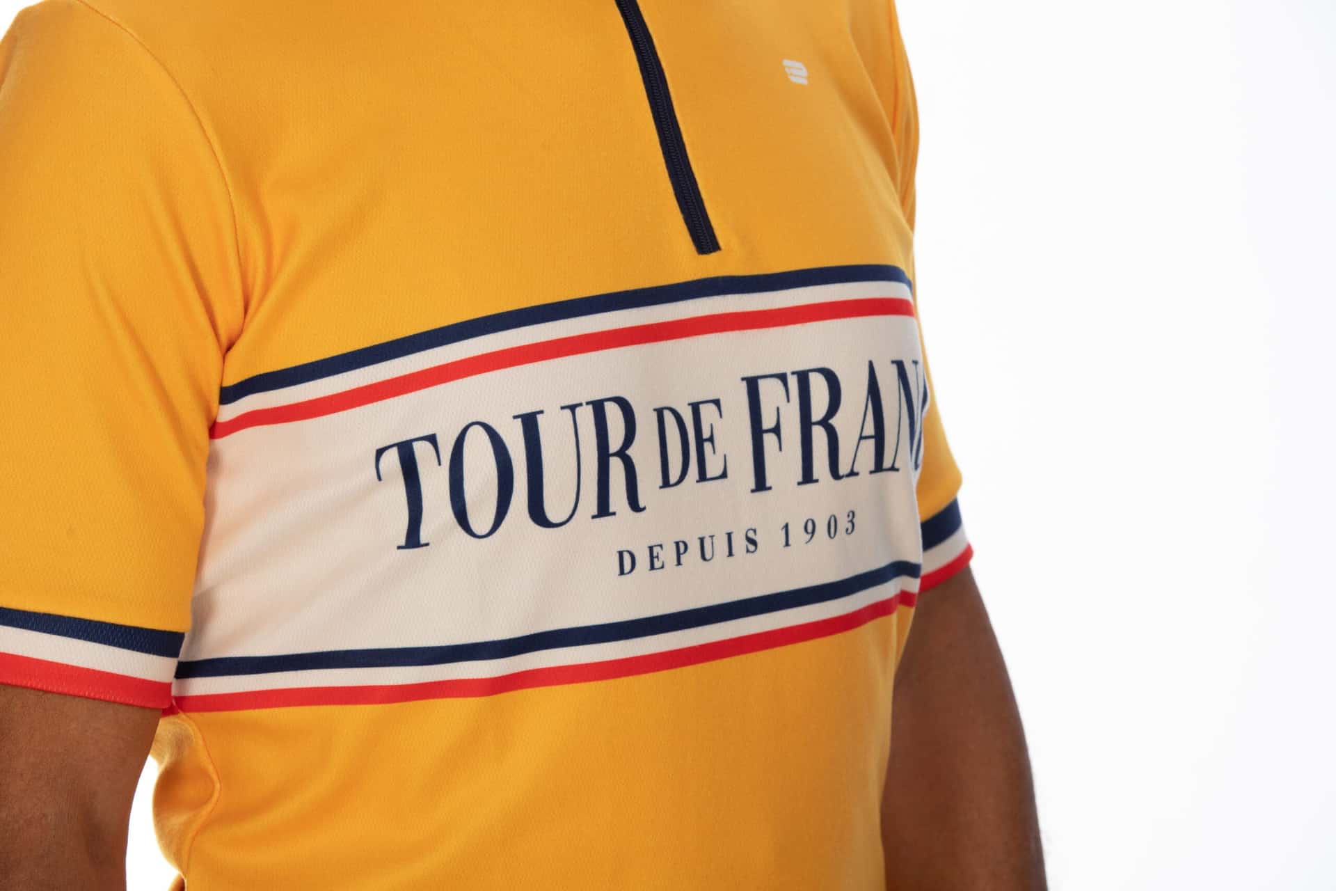 Cycling Jersey MC Vintage Tour de France Unisex - miniatura 6