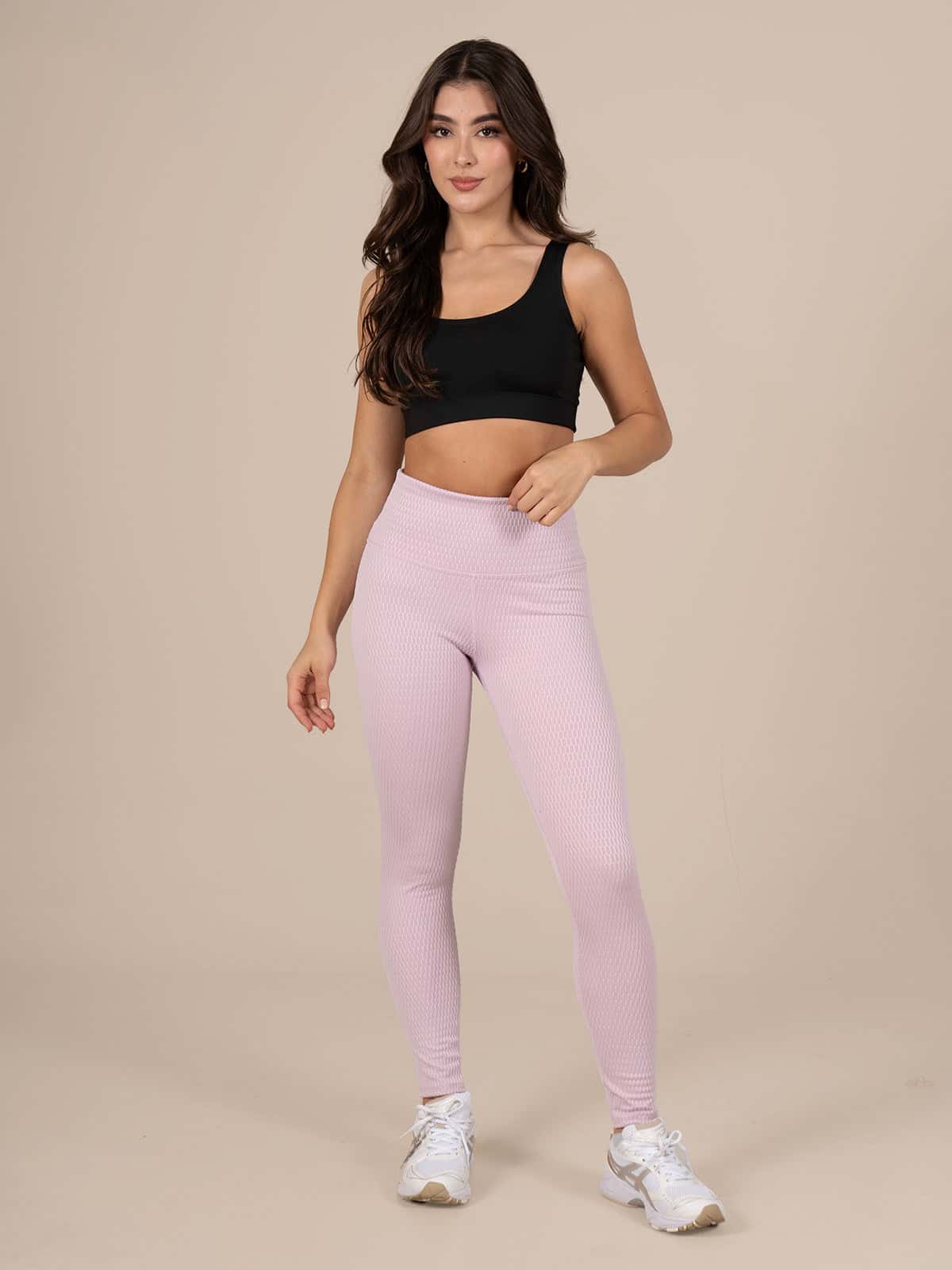 leggins dama dots palo de rosa