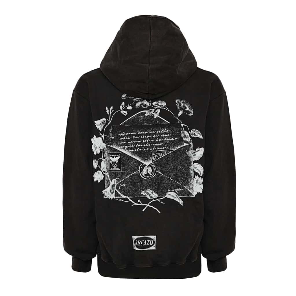HOODIE OLDFASHIONED  VINTAGEBLACK