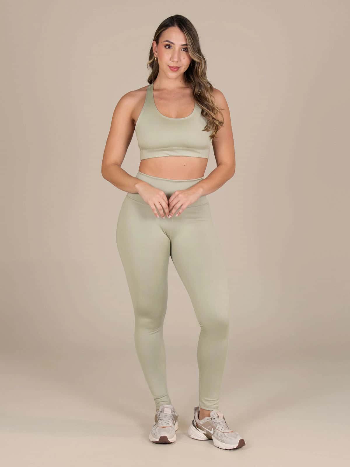 Pistacho leggins set slim