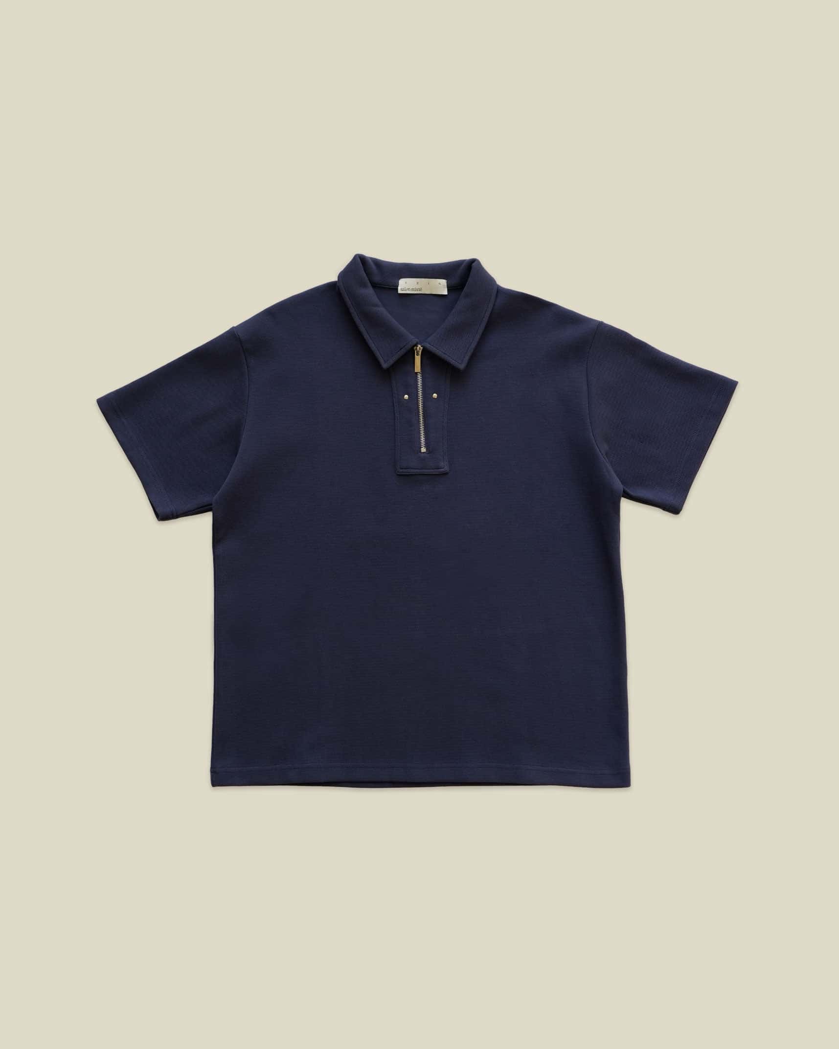 Camisa Polo Tarde y Te azul navy
