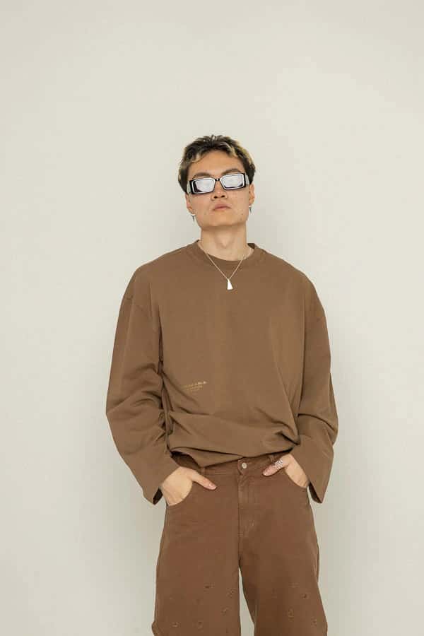 Buzo Unspeakable Long Sleeve-Marrón - miniatura 8