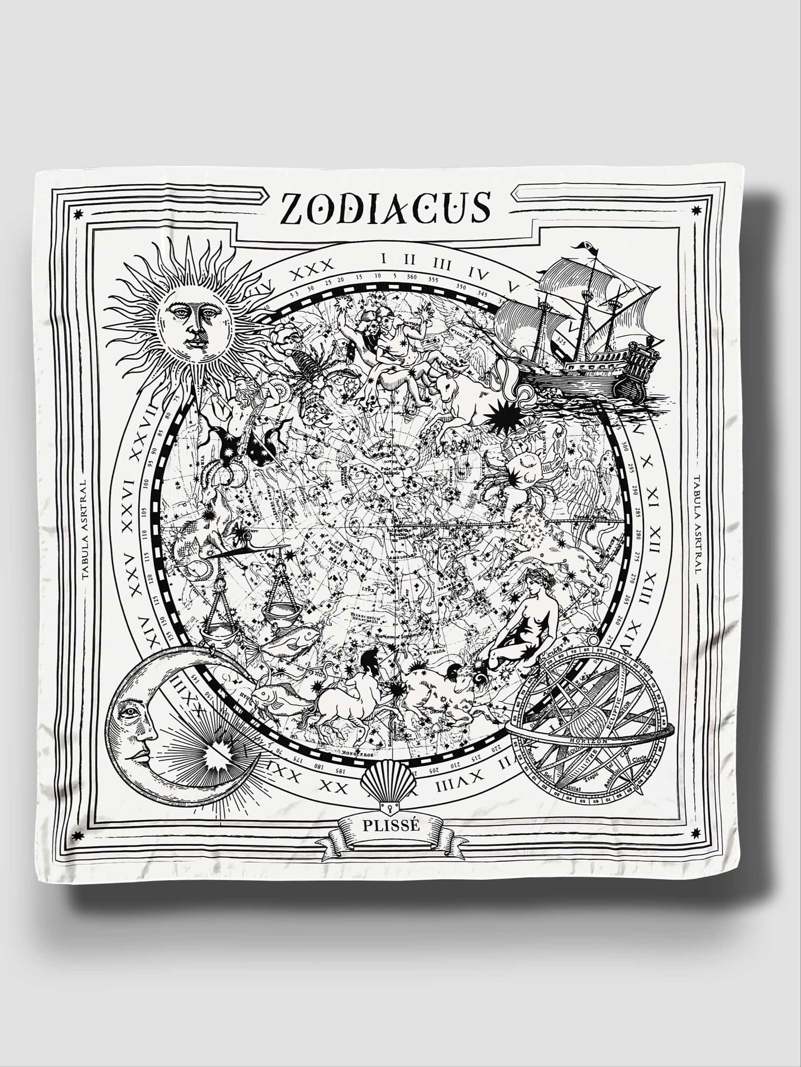 Pañoleta ZODIACUS - Beige