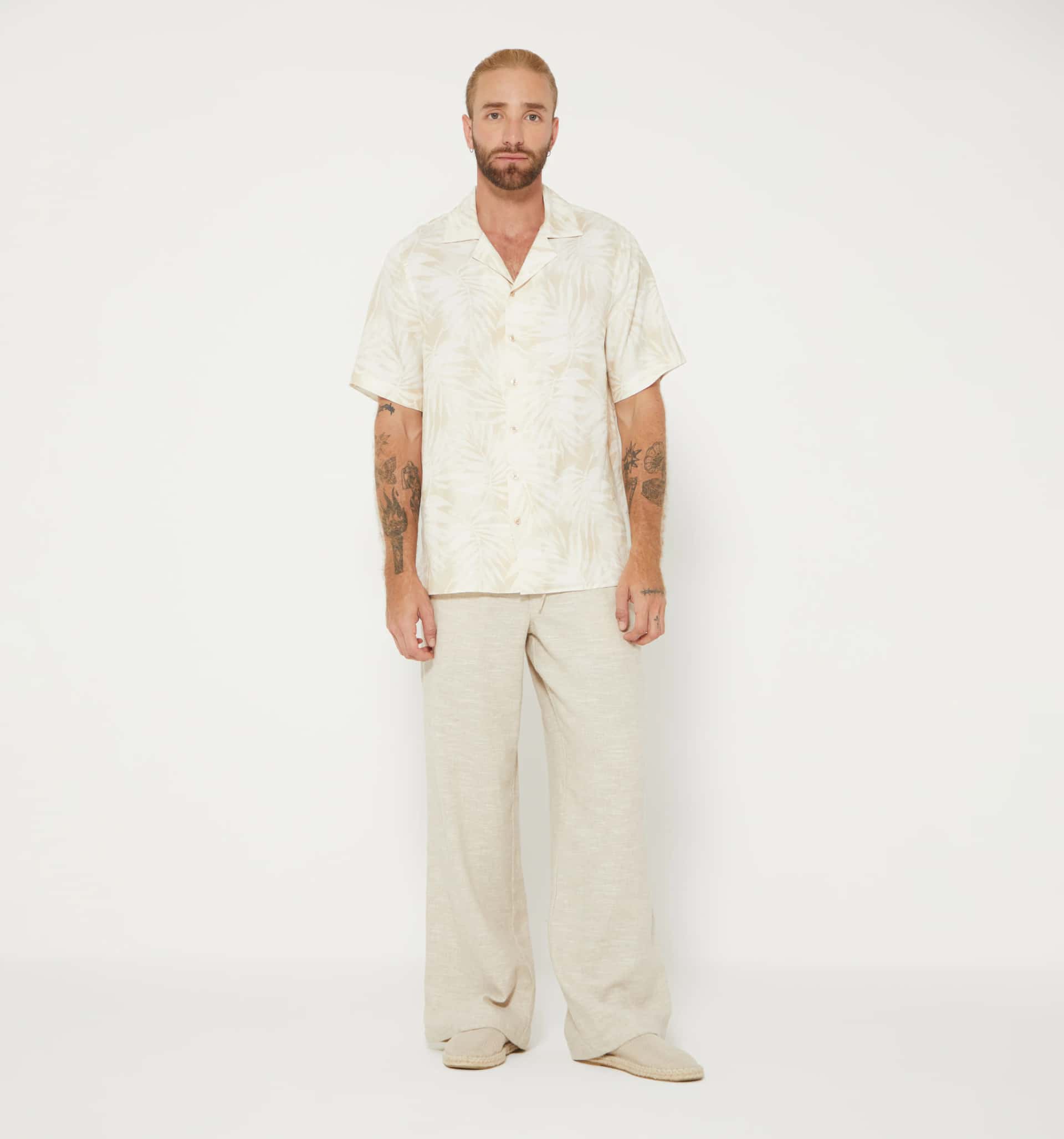 Jogger para hombre en lino